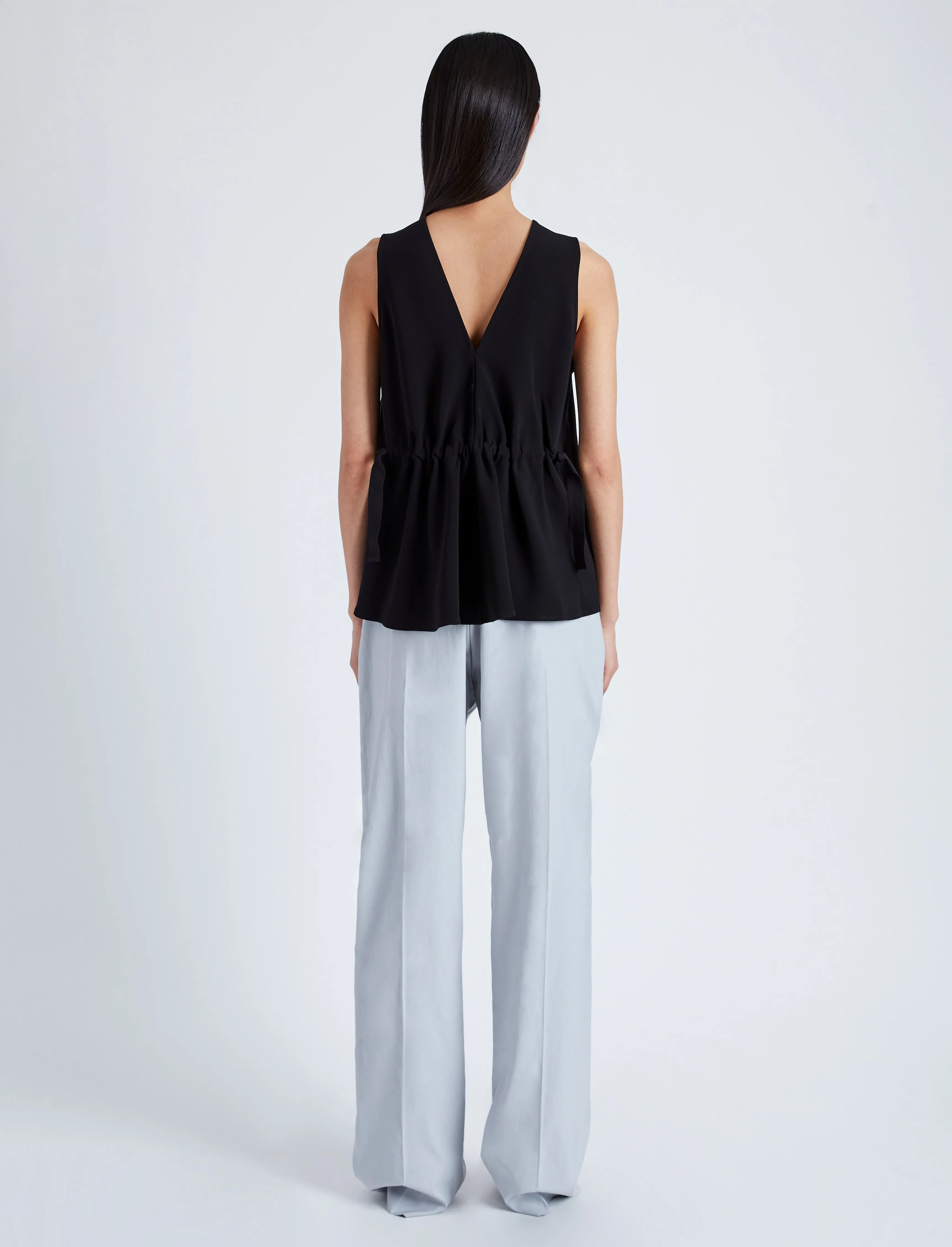 Casey Top in Matte Viscose Crepe sold by Proenza Schouler product image thumbnail 5