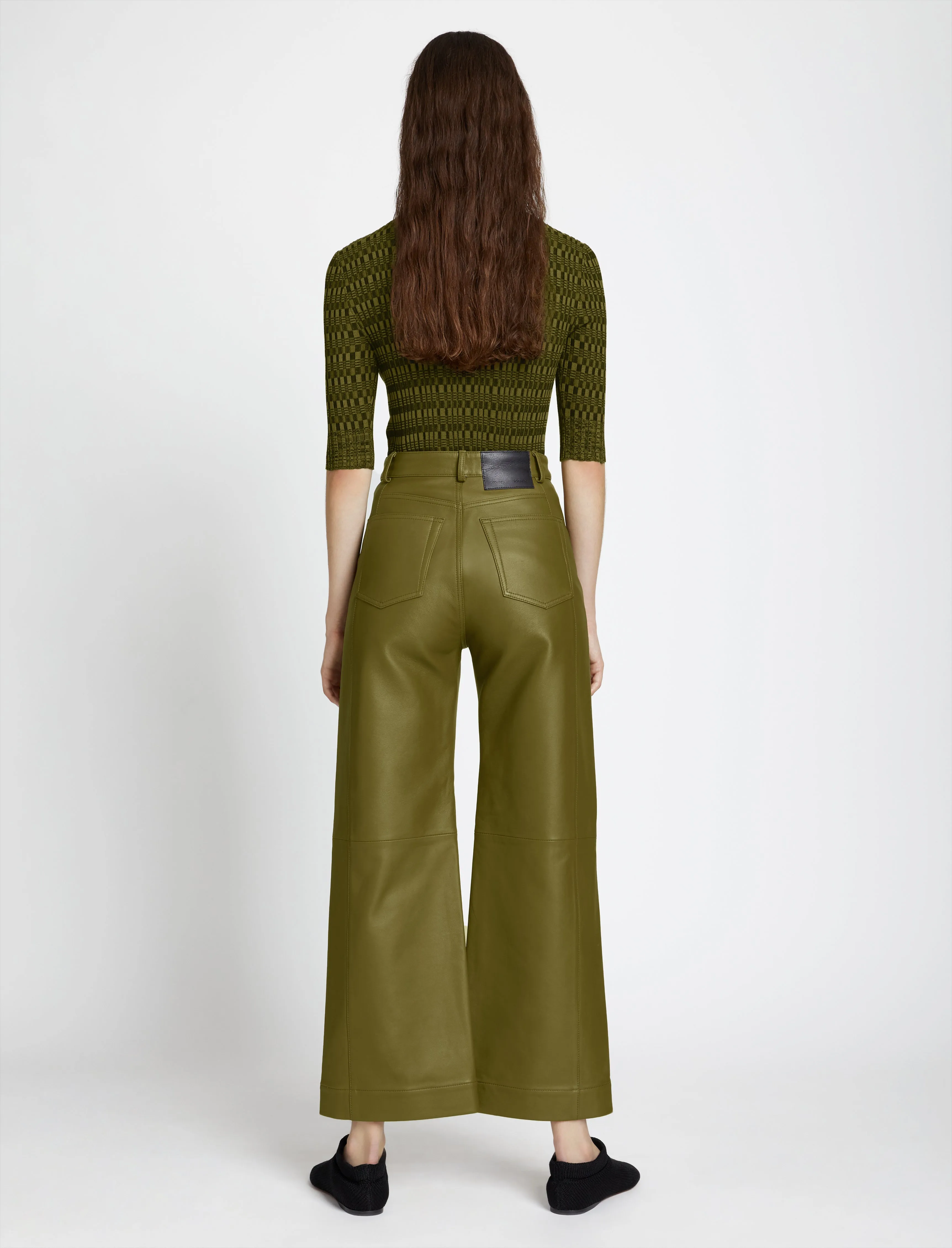 Cropped Leather Pants sold by Proenza Schouler product image thumbnail 4