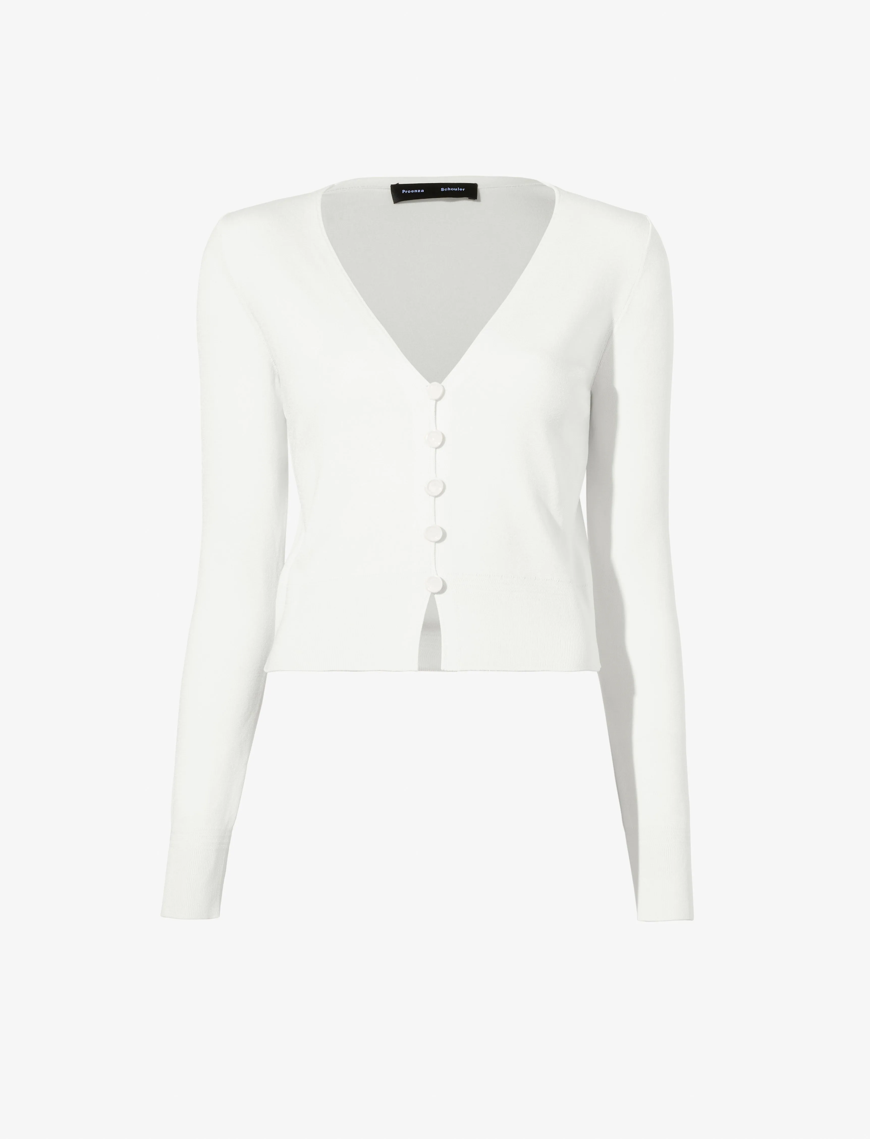 Addie Cardigan in Silk Viscose sold by Proenza Schouler