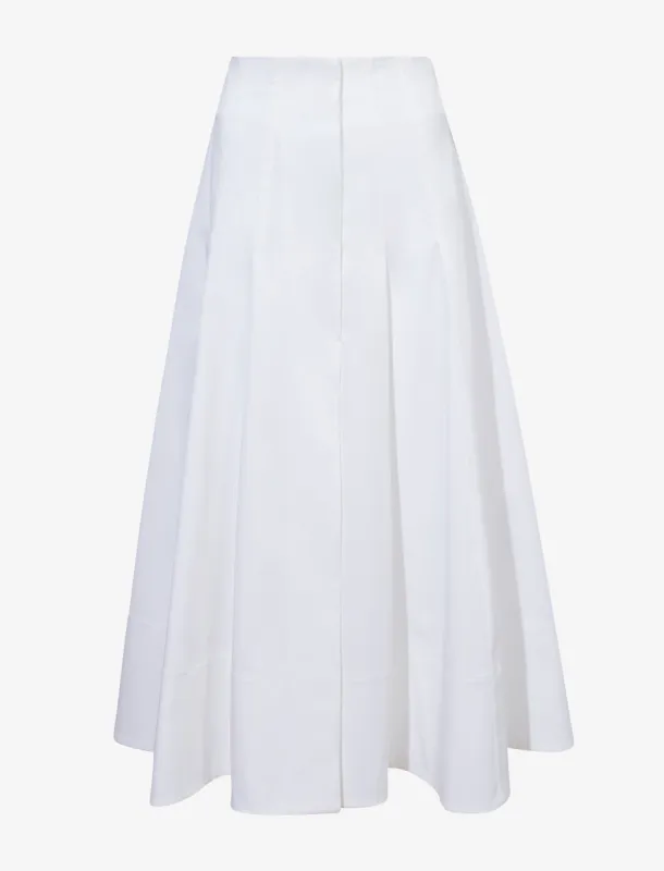 Moore Skirt in Organic Cotton Twill made by Proenza Schouler