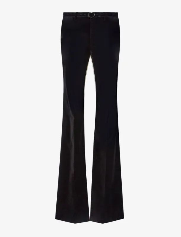 Marie Tuxedo Pant in Velvet Suiting sold by Proenza Schouler