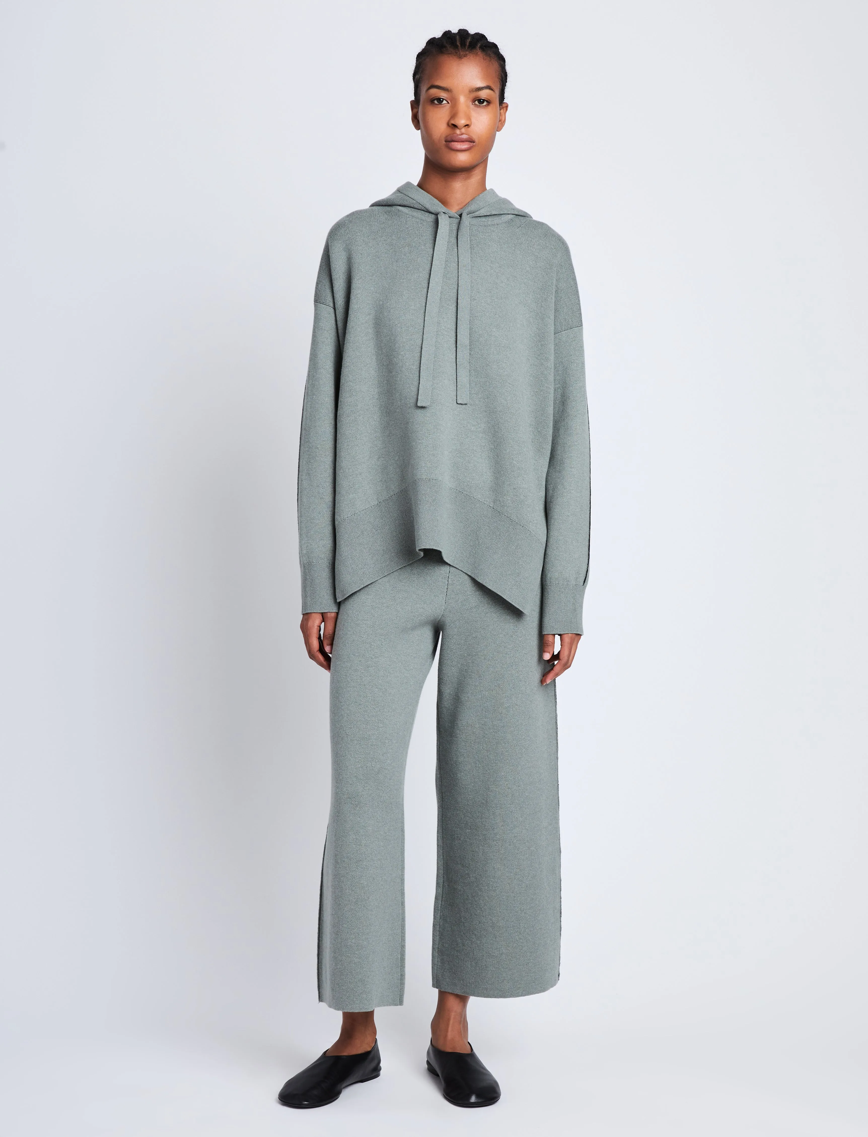 Cleo Sweatshirt in Cotton Cashmere sold by Proenza Schouler product image thumbnail 3