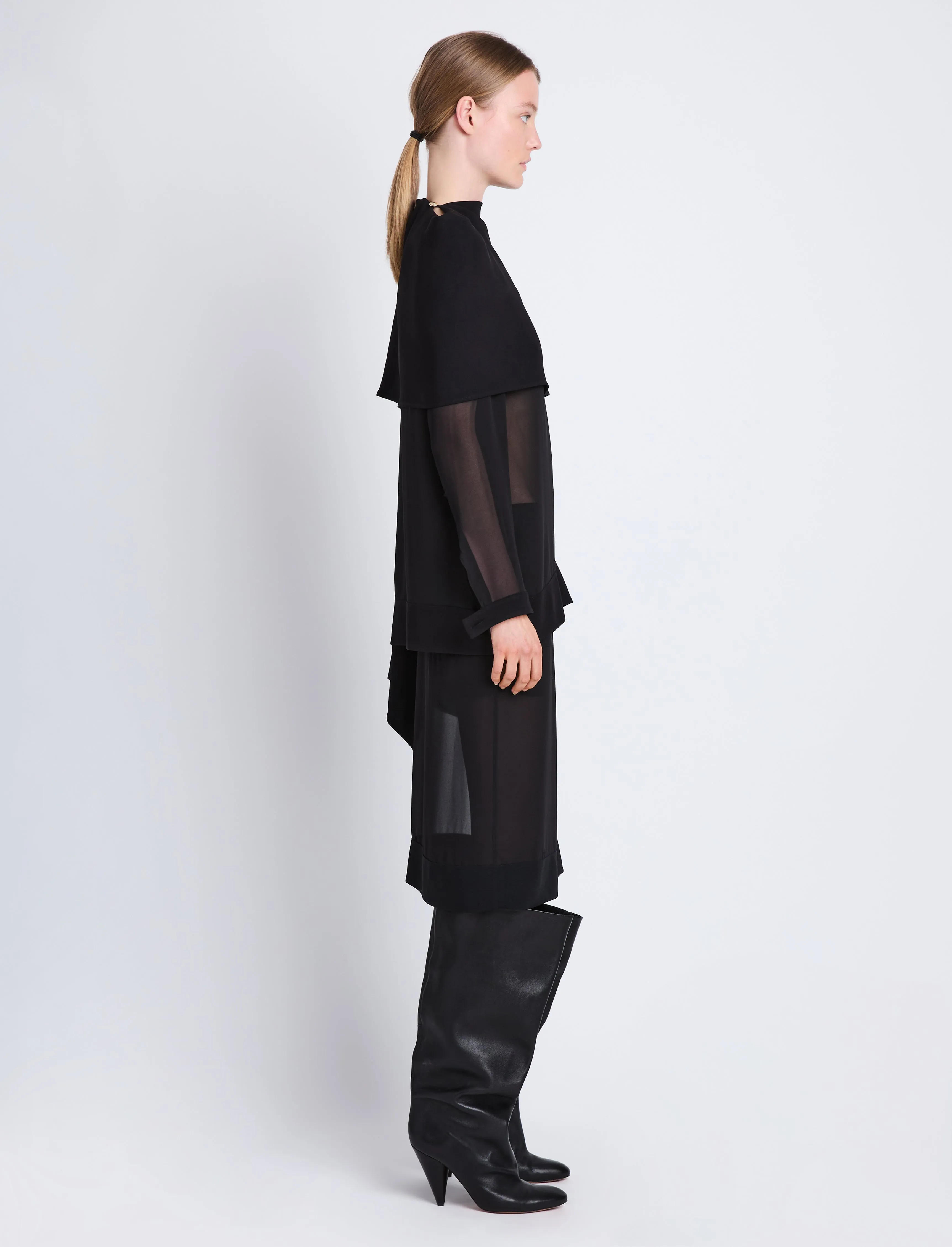 Technical Chiffon Top sold by Proenza Schouler product image thumbnail 4
