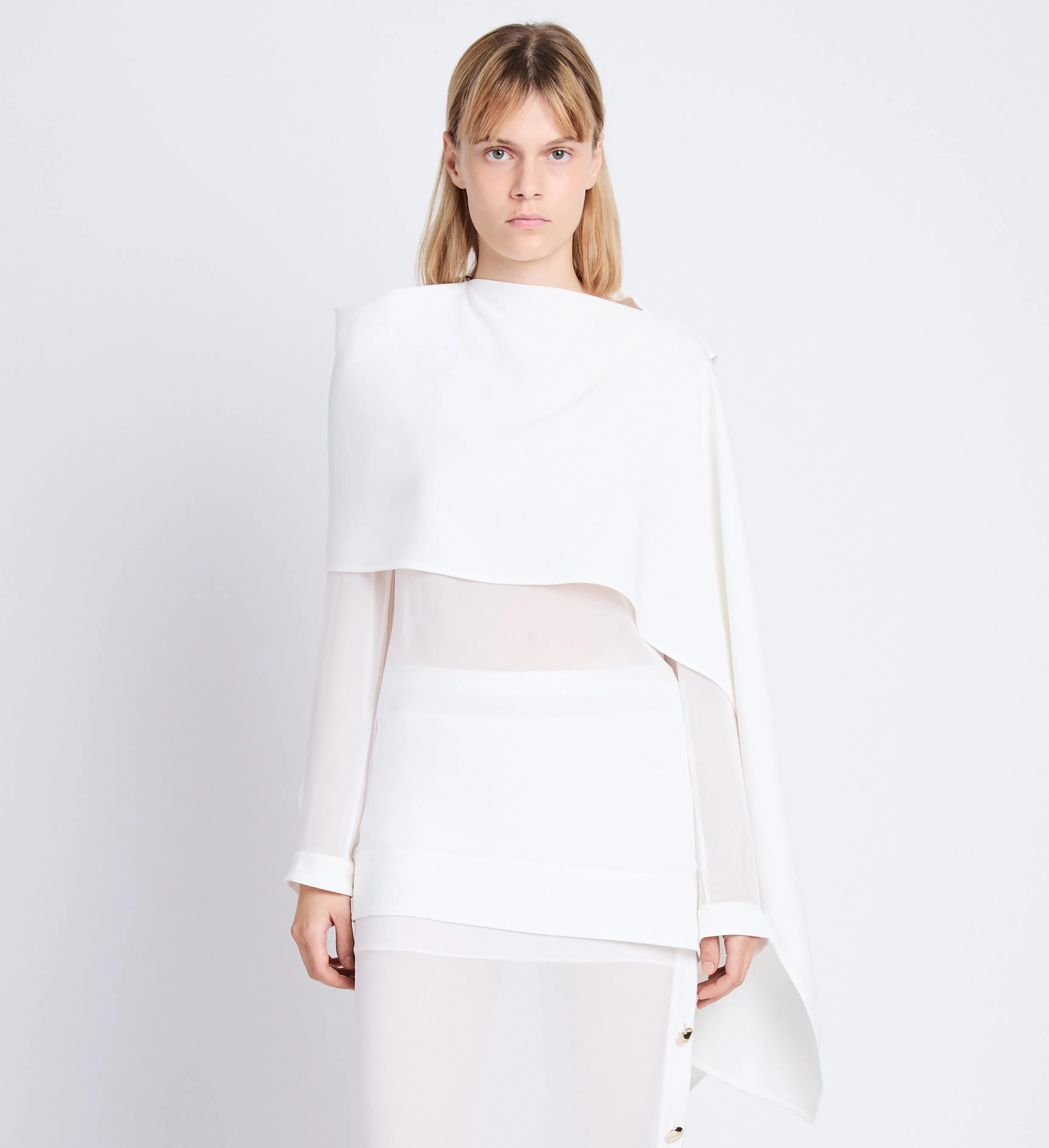 Technical Chiffon Top sold by Proenza Schouler product image thumbnail 2