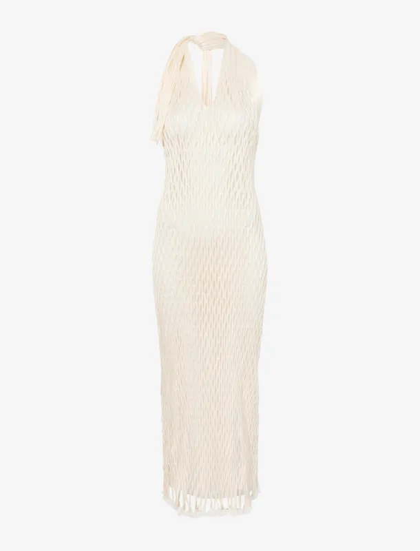 Zora Dress in Satin Ribbon made by Proenza Schouler