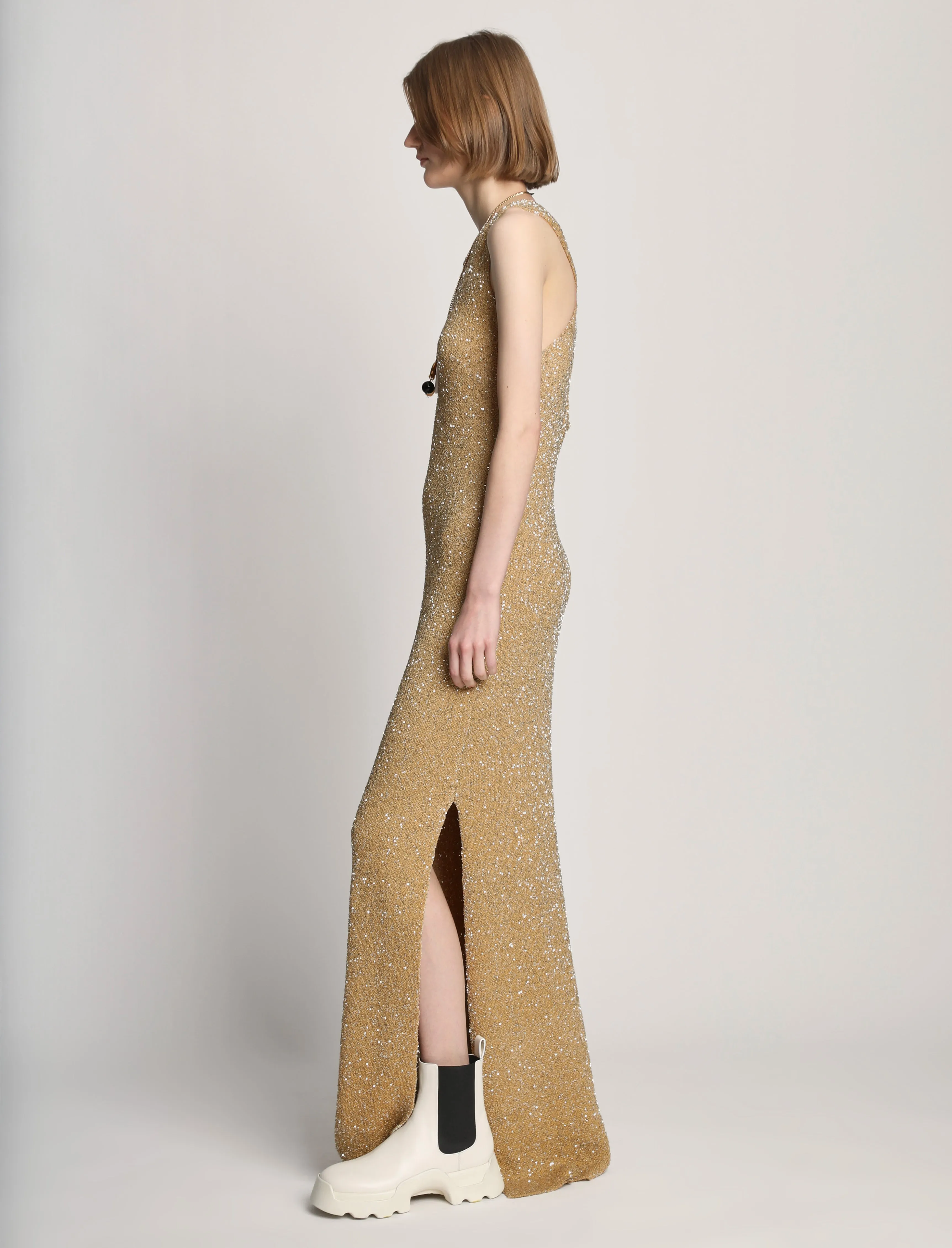 Sequin Knit Dress sold by Proenza Schouler product image thumbnail 3