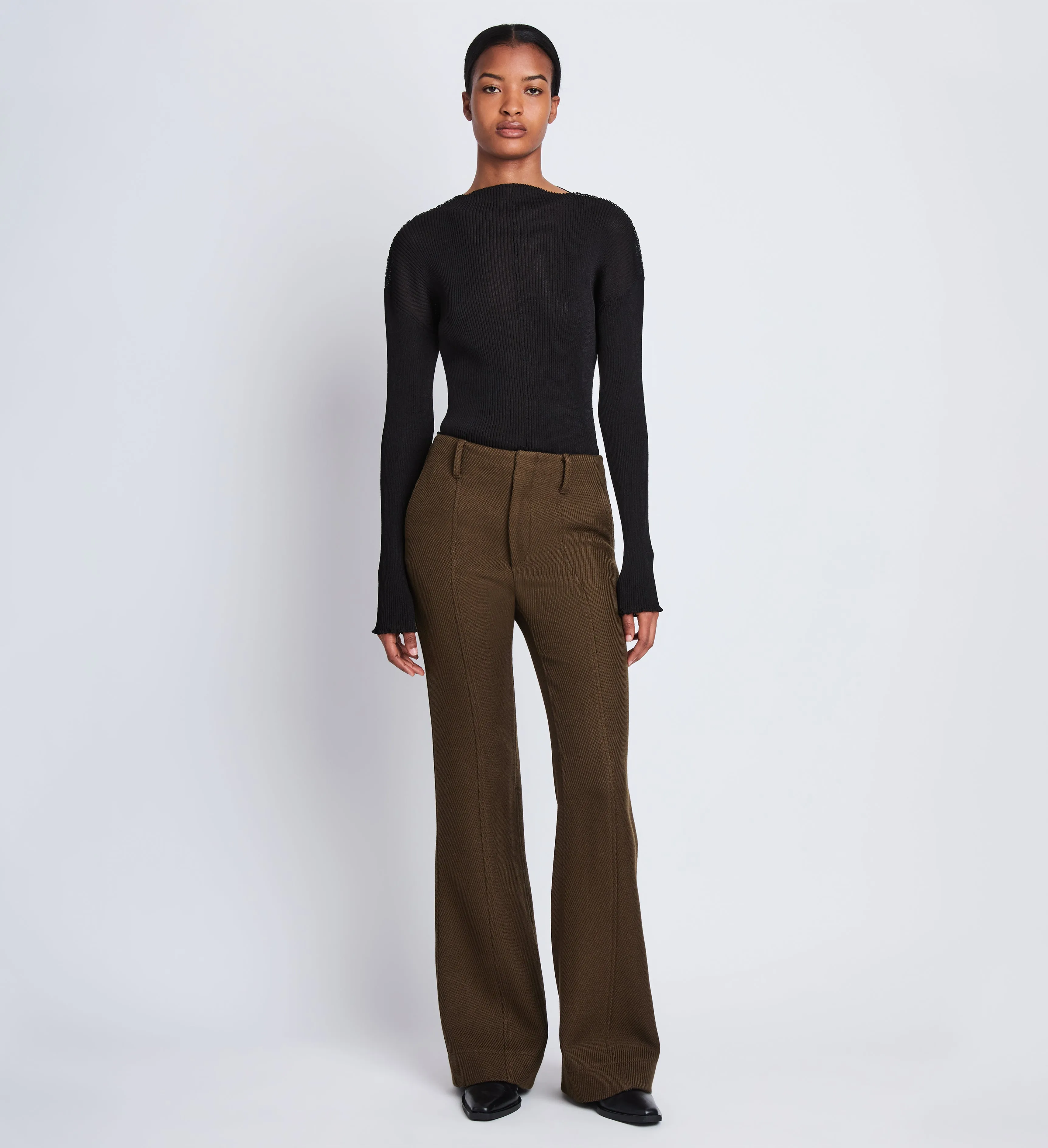 Barbara Pant in Wool Twill sold by Proenza Schouler product image thumbnail 2