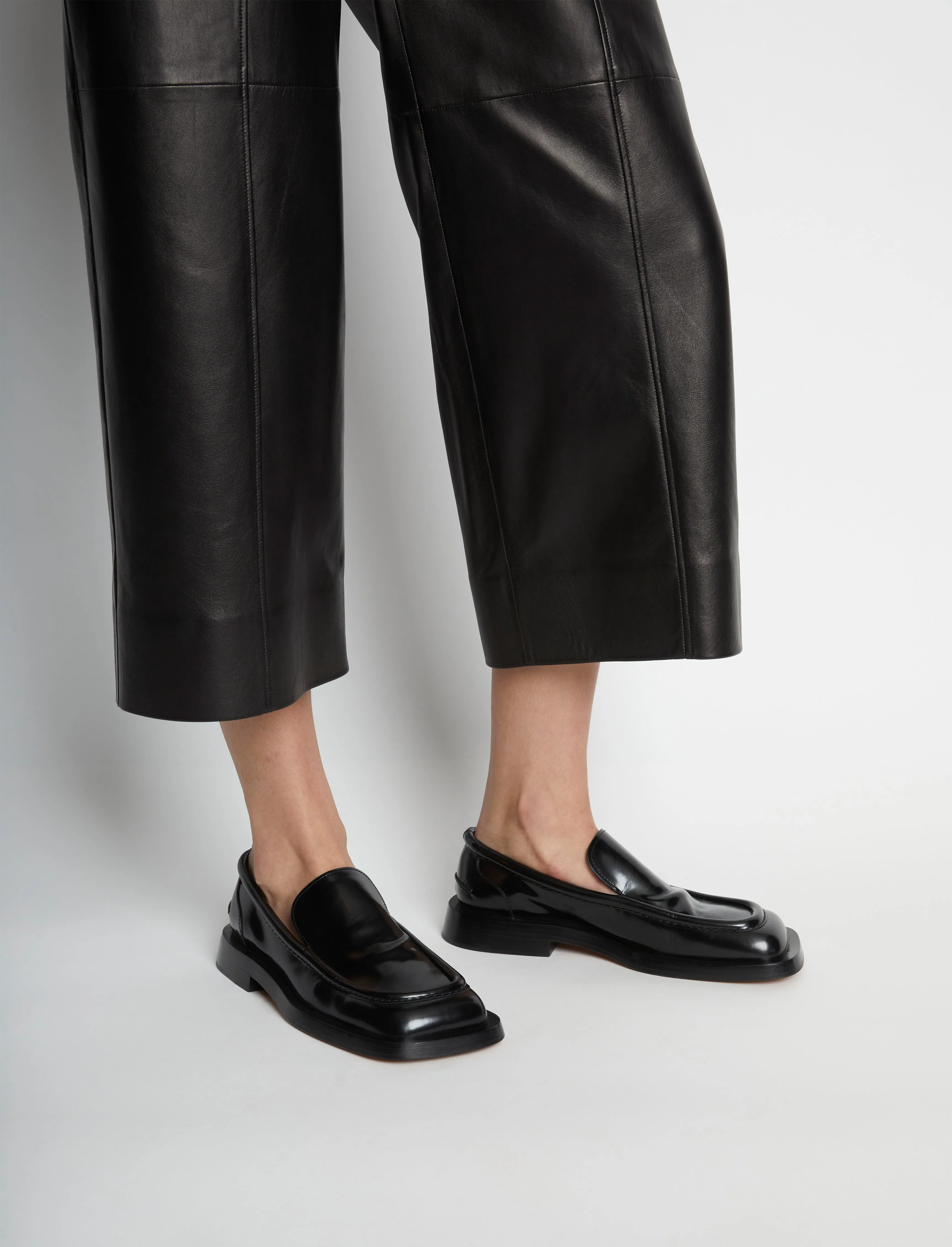 Square Loafers in Spazzolato Leather sold by Proenza Schouler product image thumbnail 5