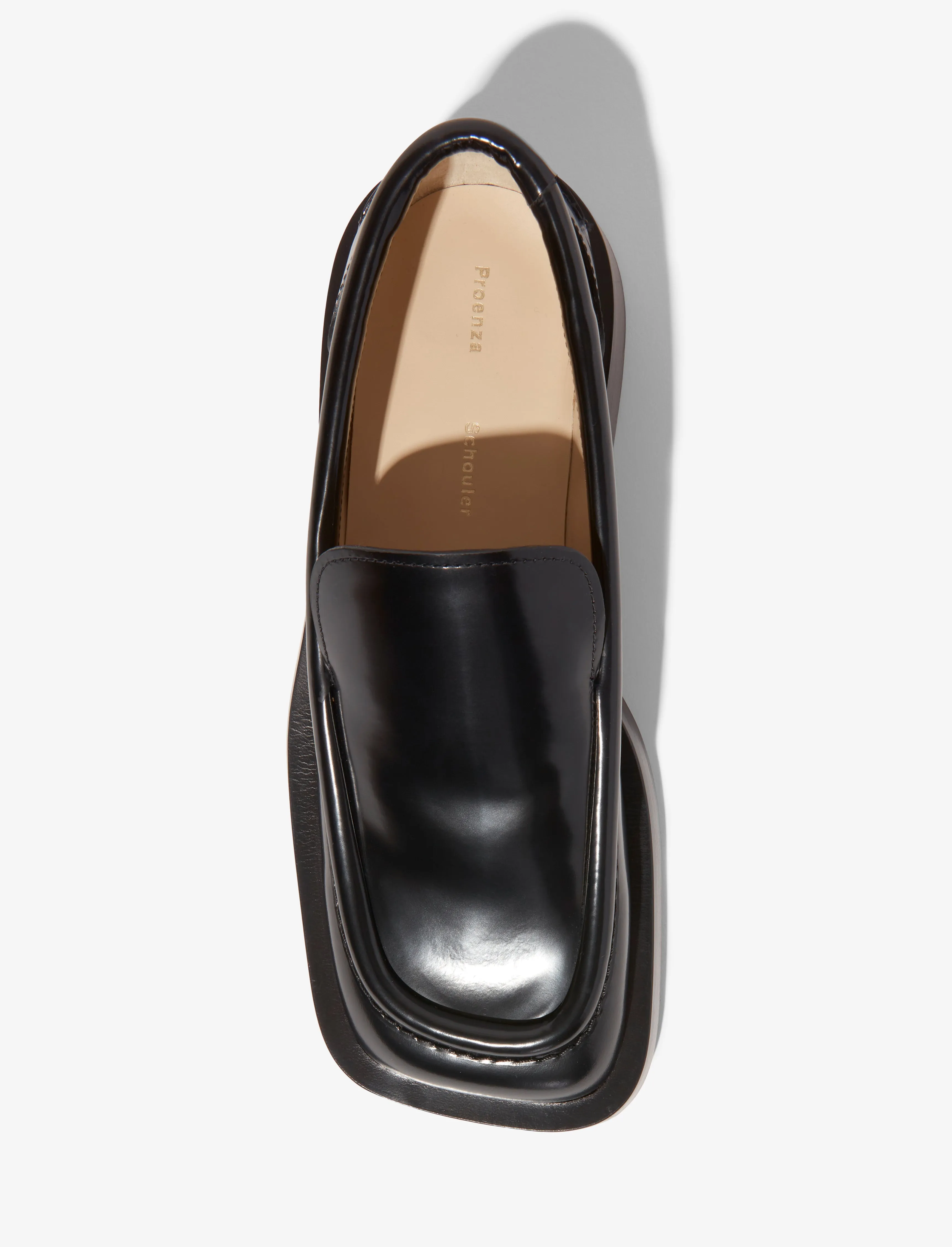 Square Loafers in Spazzolato Leather sold by Proenza Schouler product image thumbnail 4