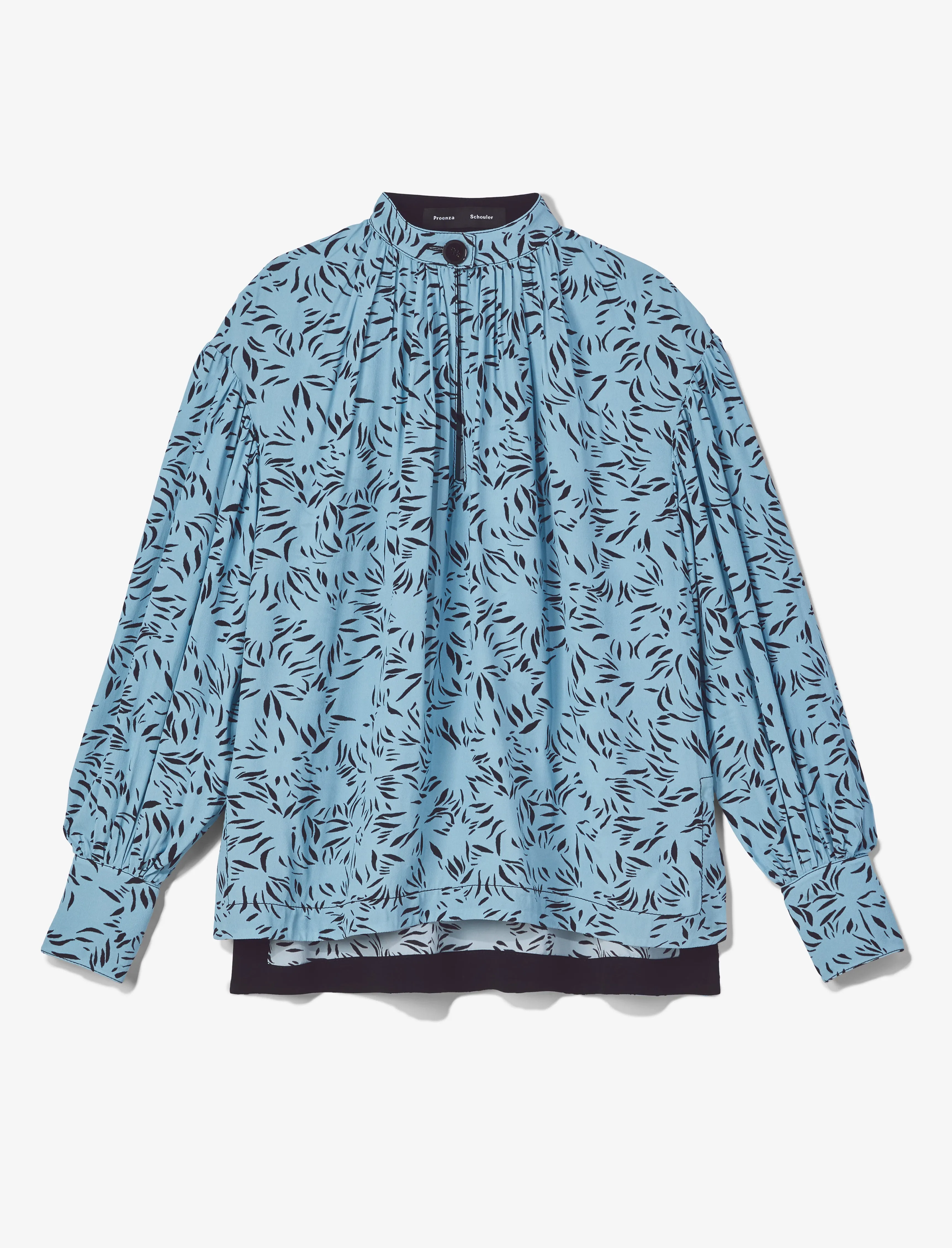 Printed Crepe De Chine Top sold by Proenza Schouler