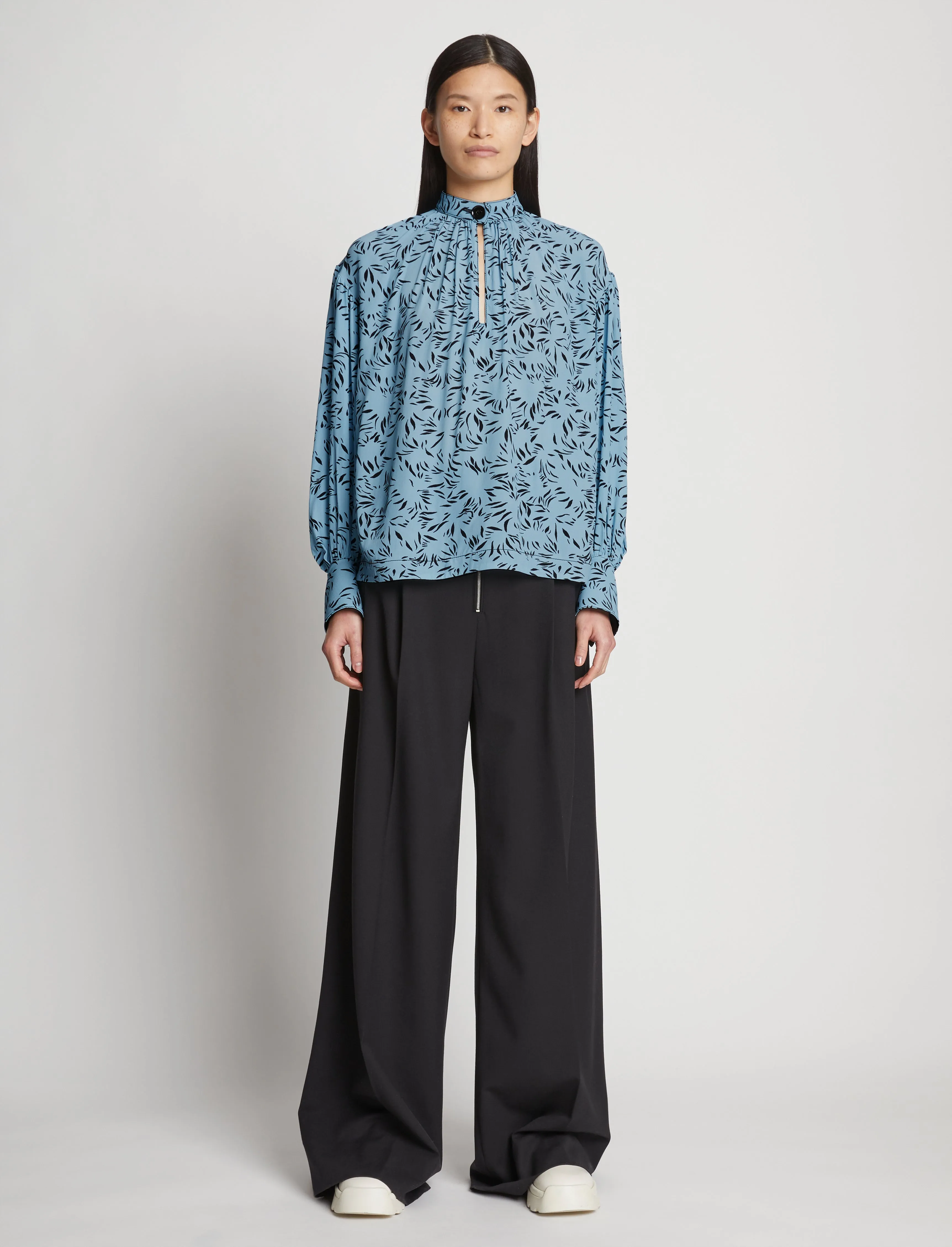 Printed Crepe De Chine Top sold by Proenza Schouler product image thumbnail 3