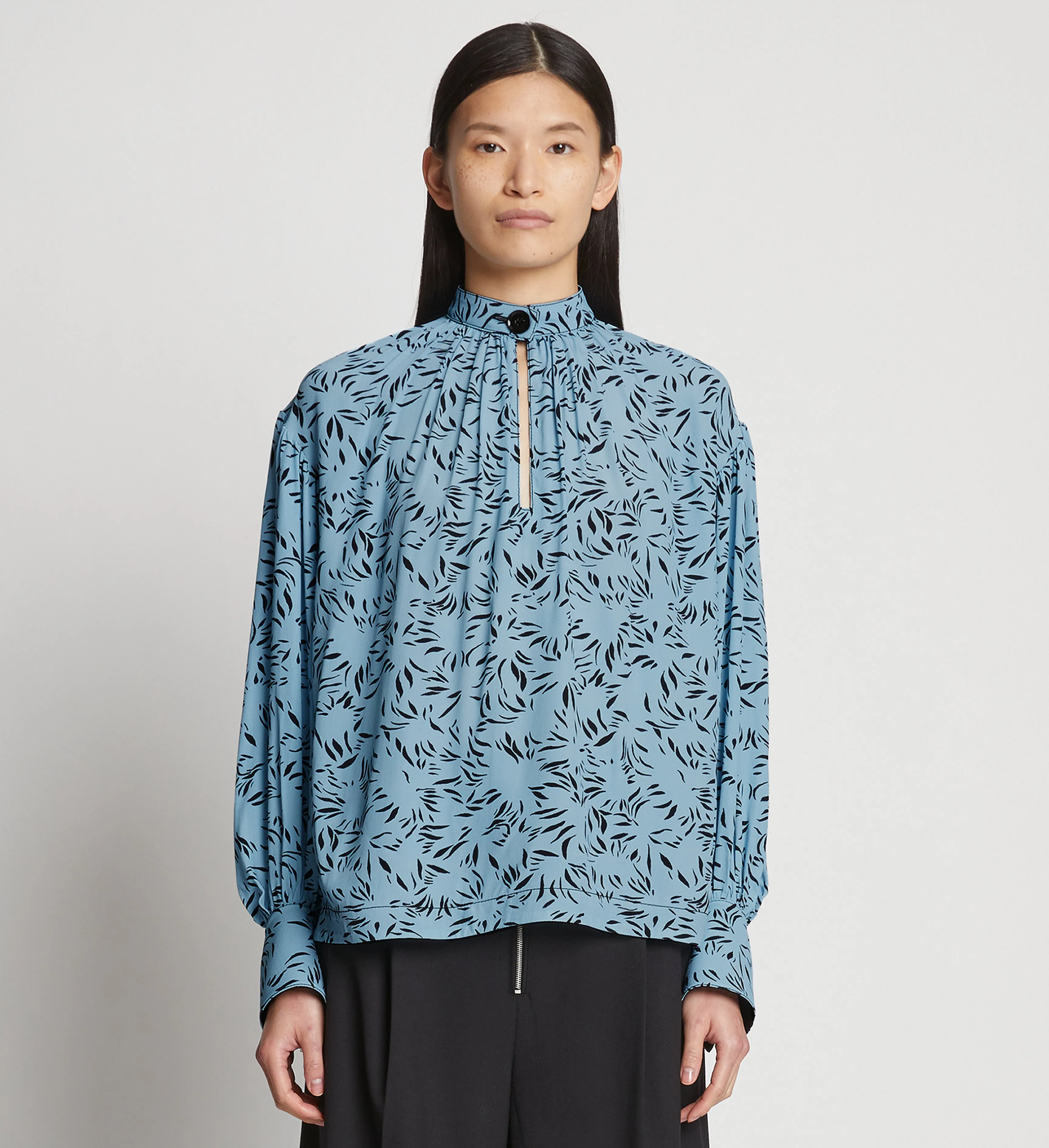 Printed Crepe De Chine Top sold by Proenza Schouler product image thumbnail 2