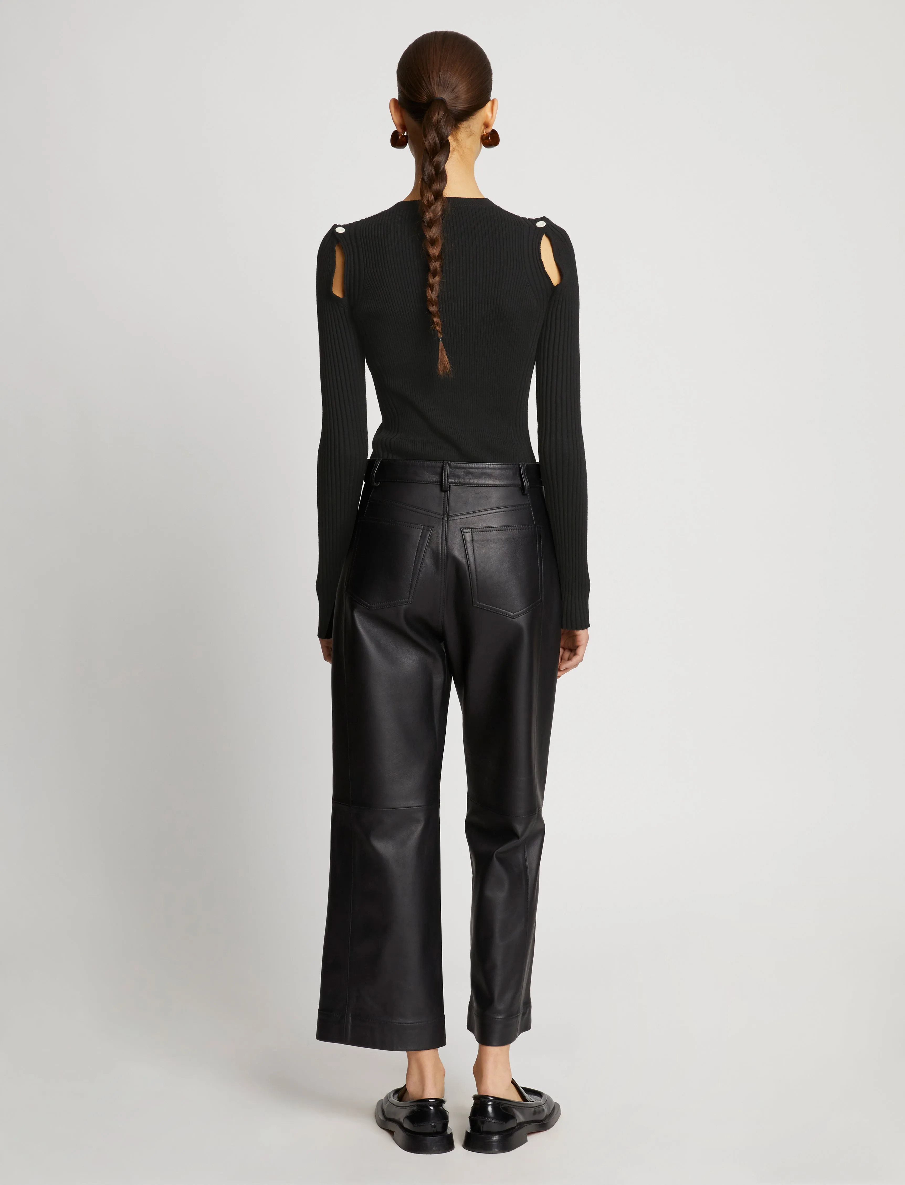 Cotton Cashmere Long Sleeve Sweater sold by Proenza Schouler product image thumbnail 5