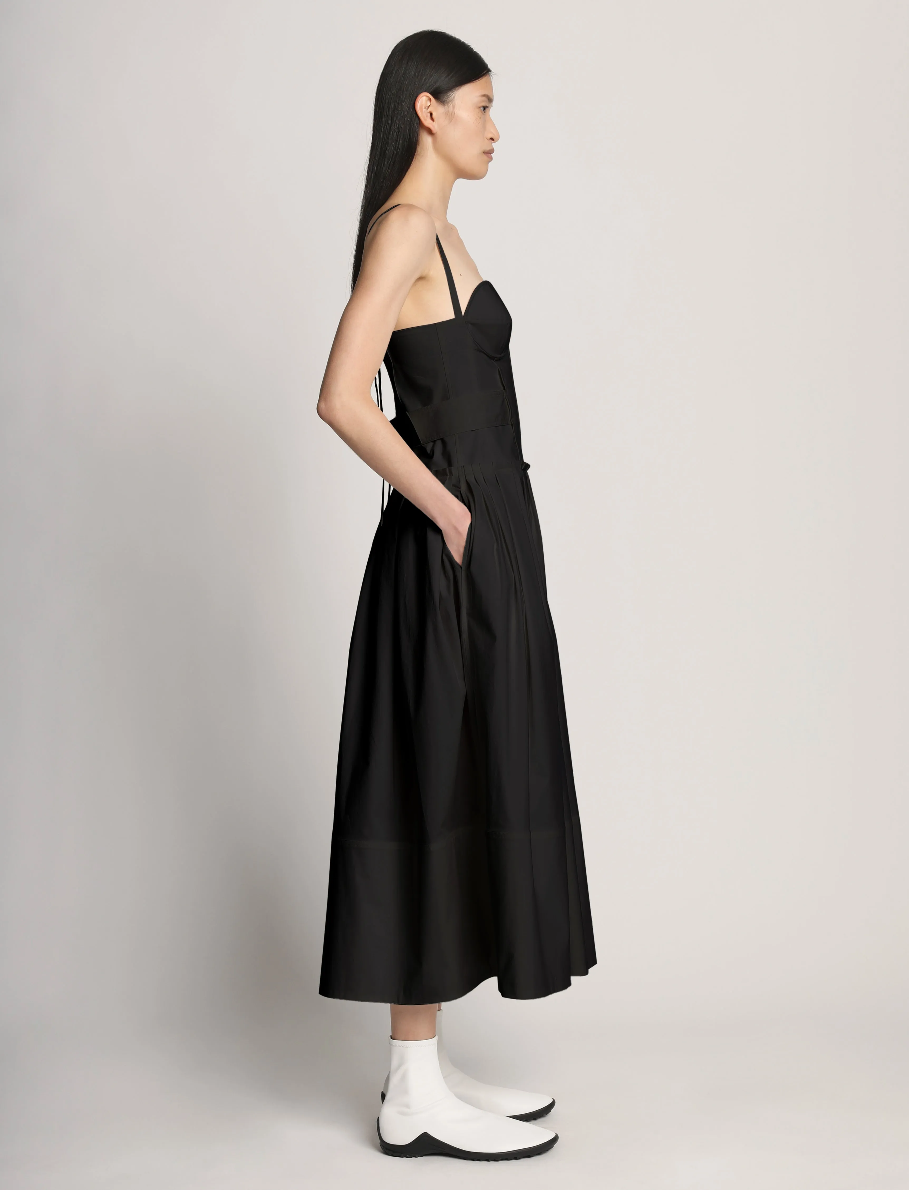 Poplin Bustier Dress sold by Proenza Schouler product image thumbnail 3