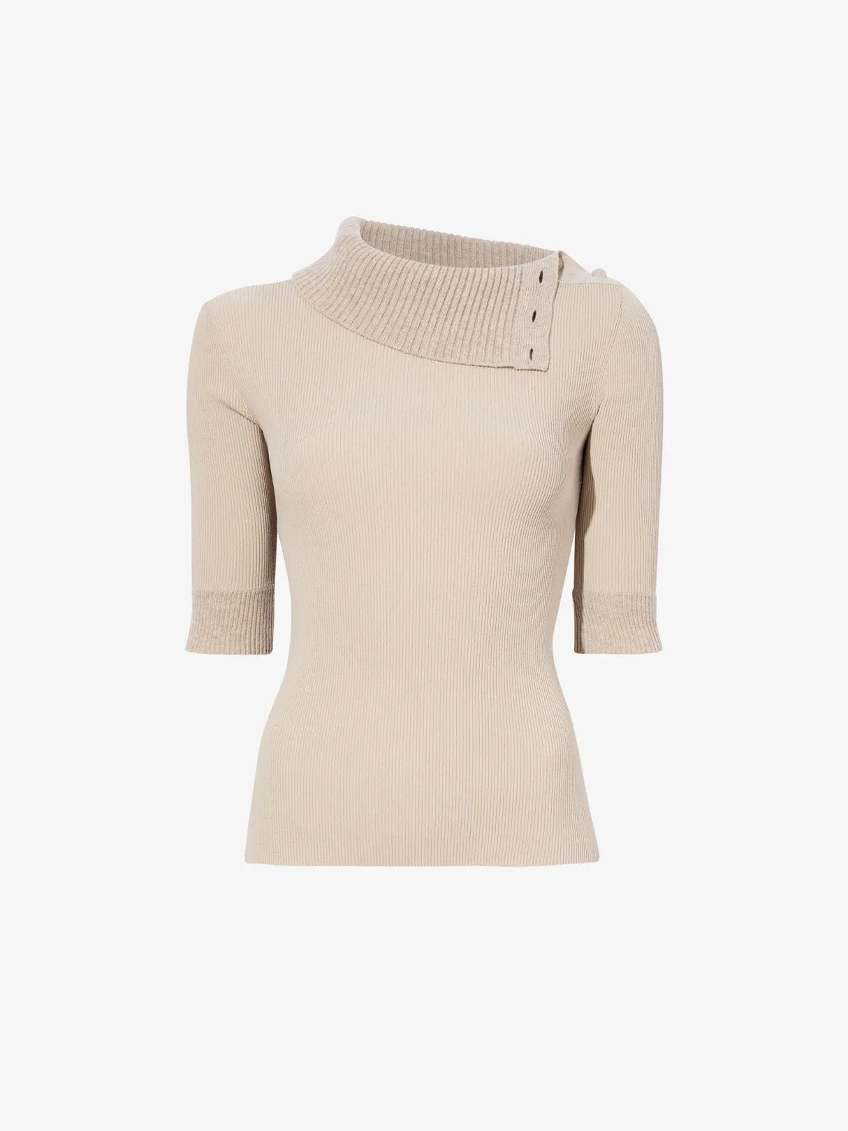 Daxton Sweater in Viscose Rib sold by Proenza Schouler