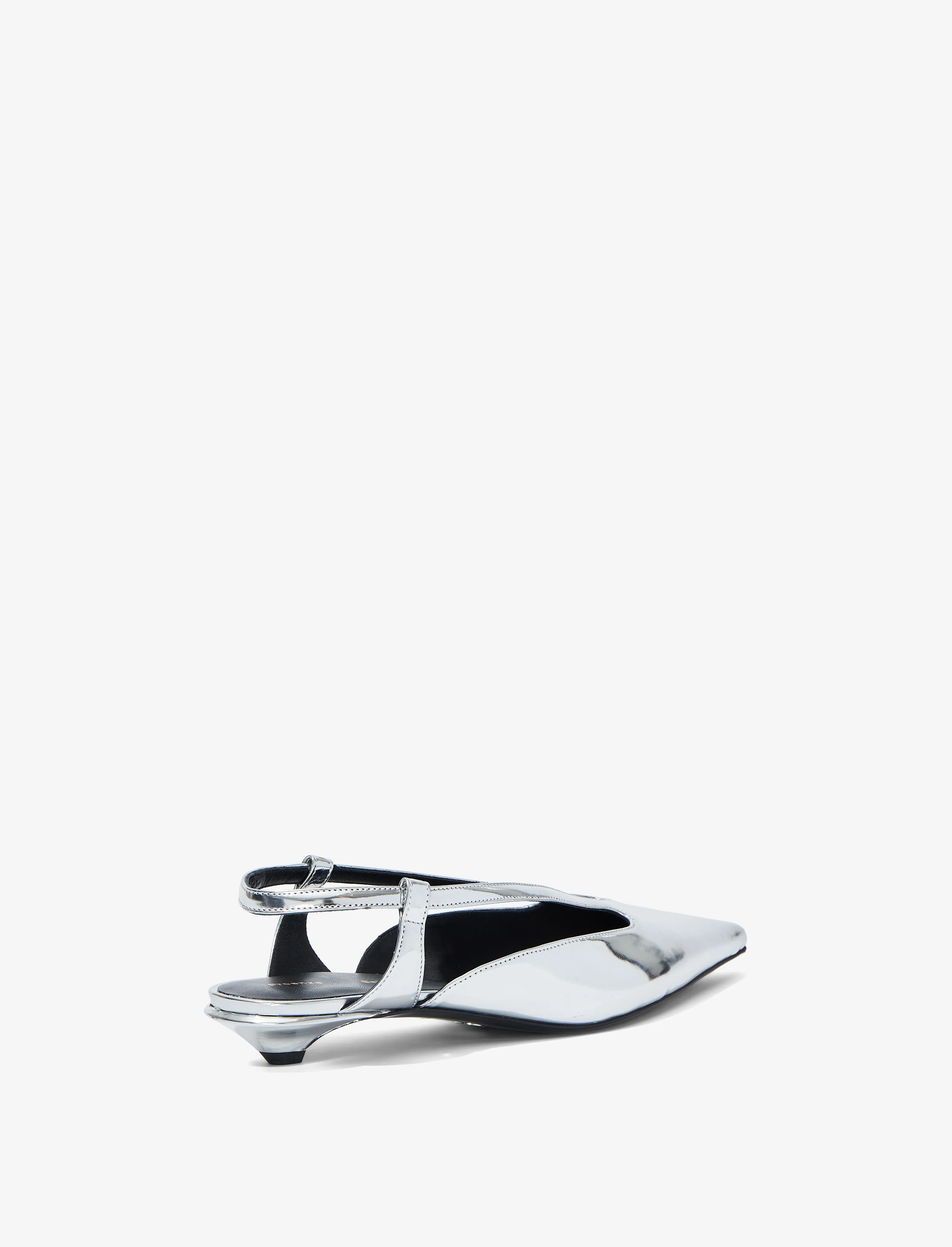 Point Slingback Pumps in Mirrored Metallic sold by Proenza Schouler product image thumbnail 3