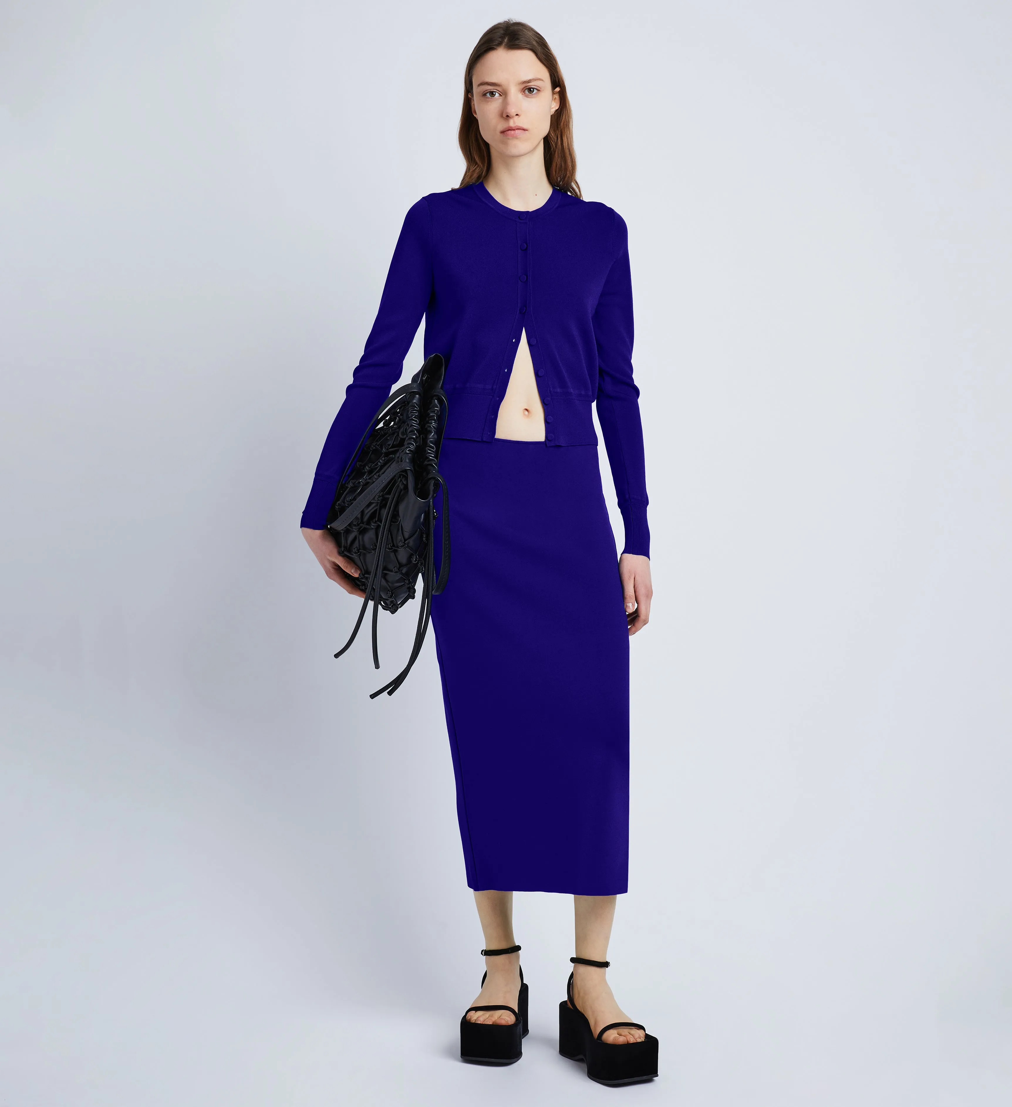 Silk Viscose Knit Skirt sold by Proenza Schouler product image thumbnail 2