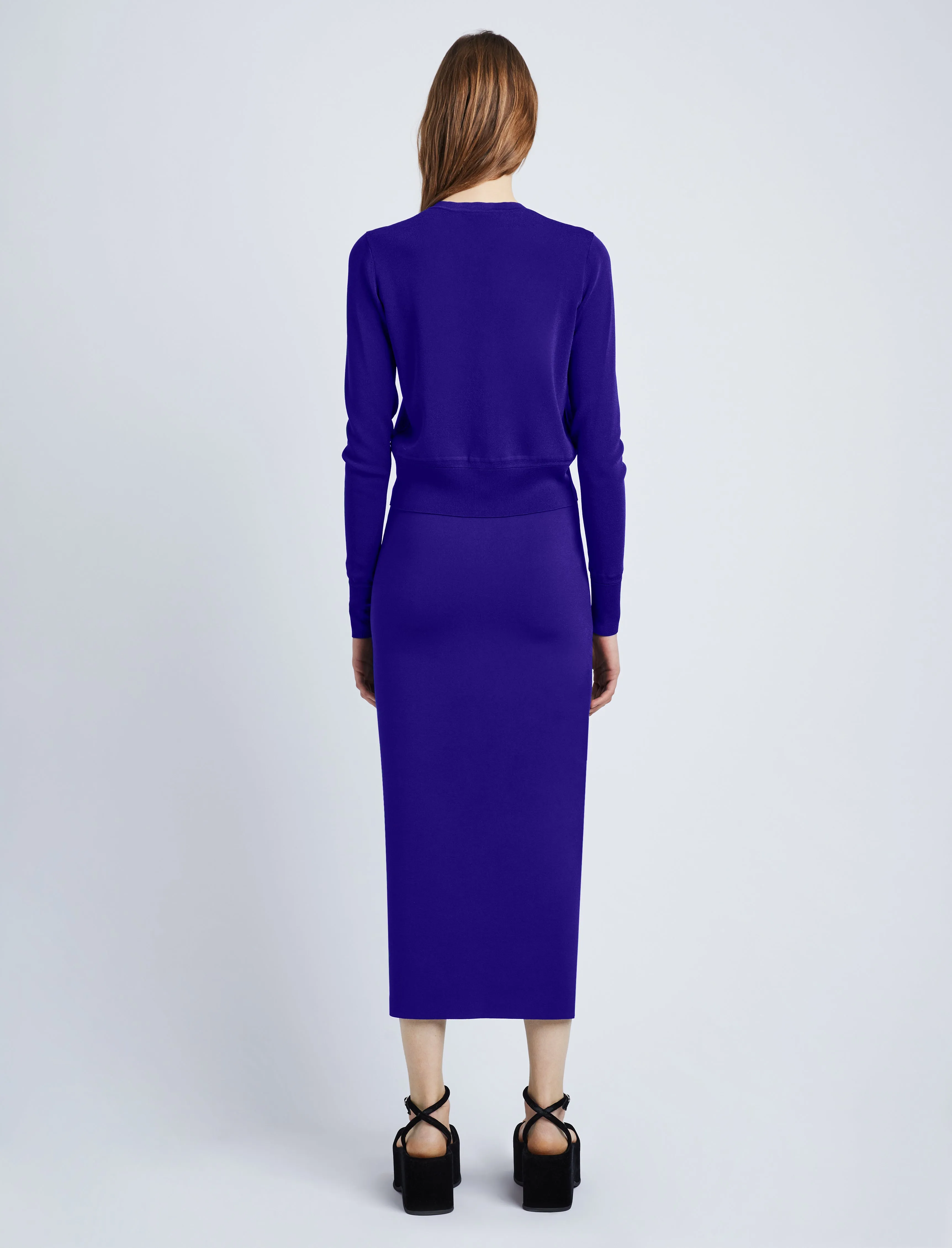 Silk Viscose Knit Skirt sold by Proenza Schouler product image thumbnail 4