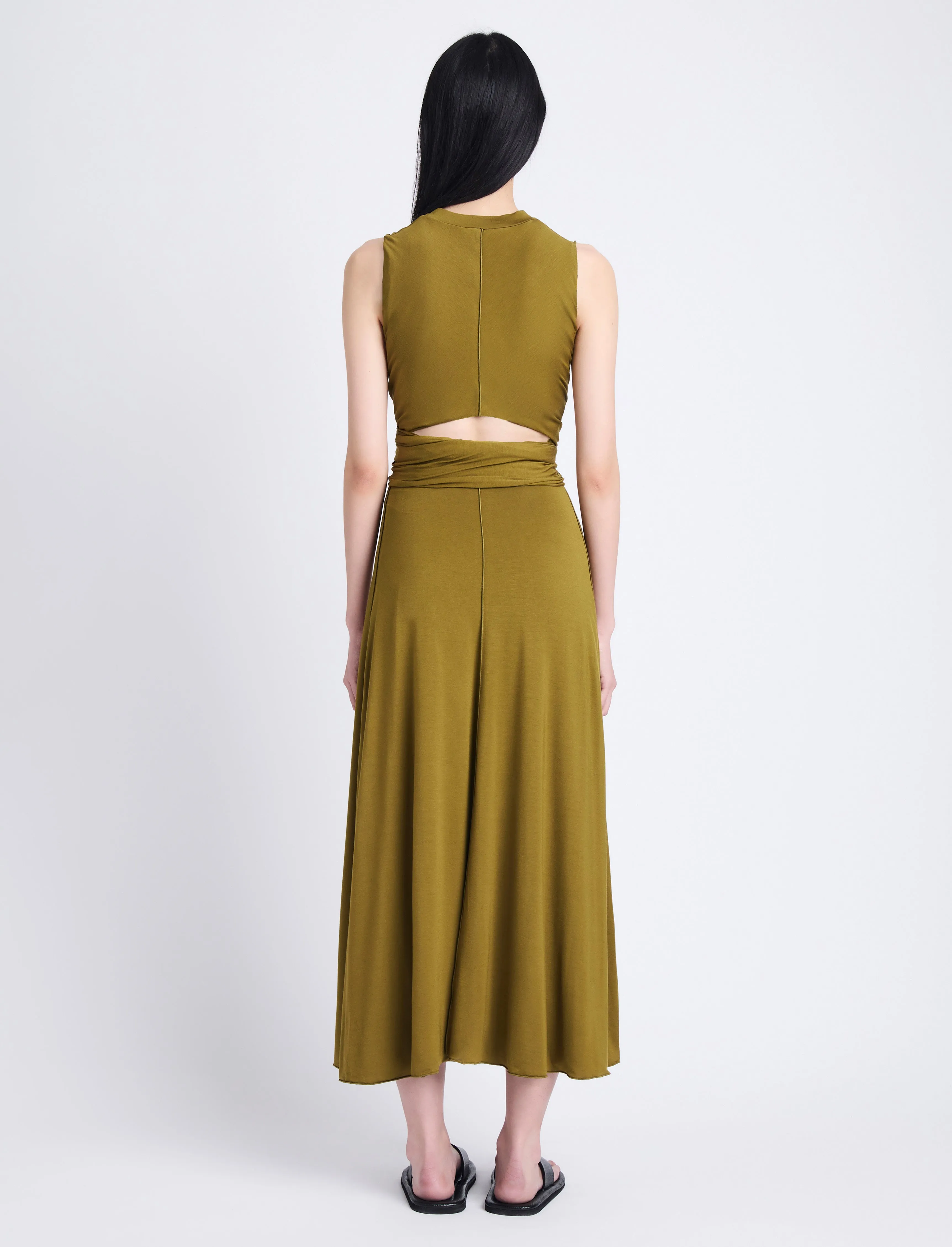 Beatrice Dress in Solid Jersey sold by Proenza Schouler product image thumbnail 4