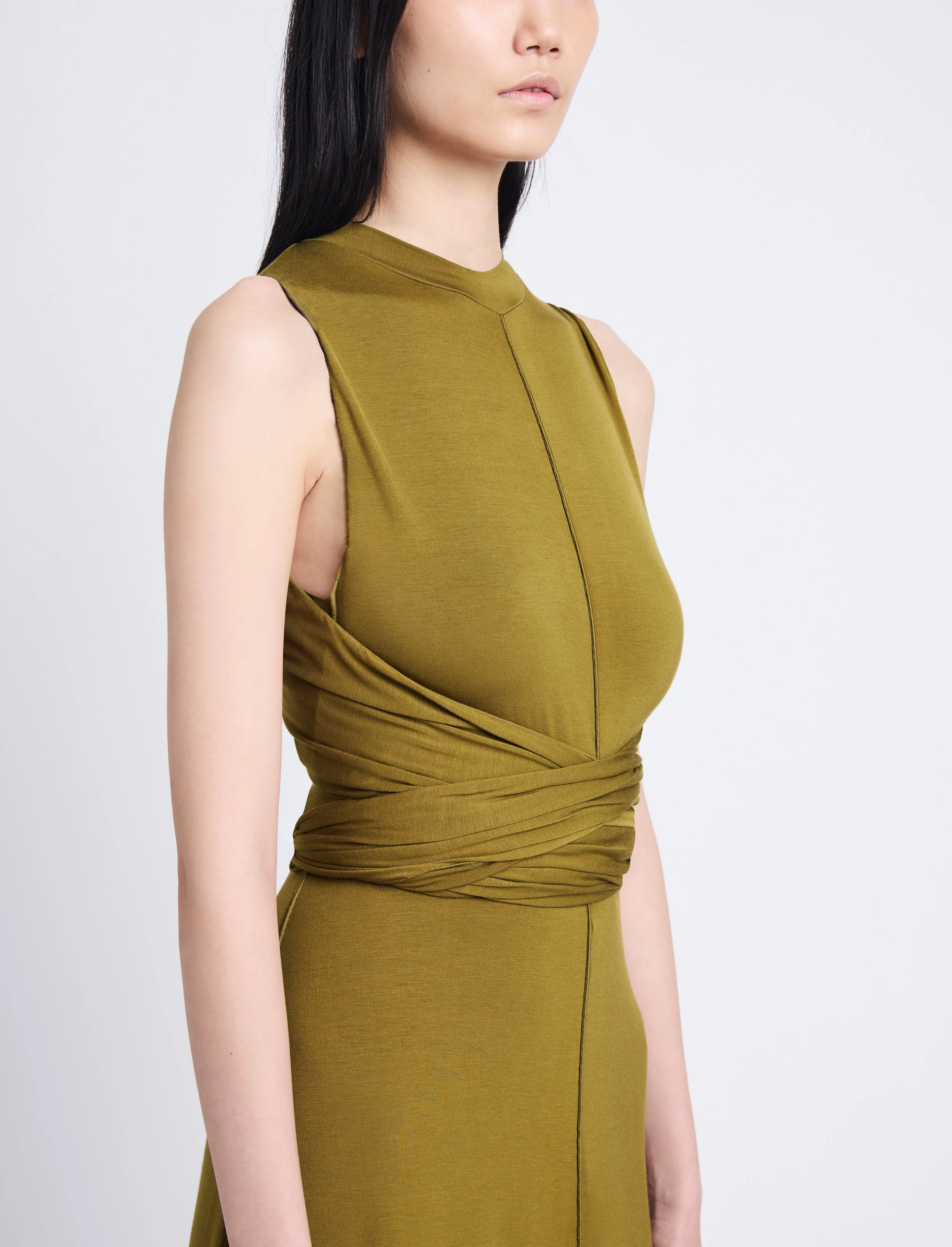 Beatrice Dress in Solid Jersey sold by Proenza Schouler product image thumbnail 5