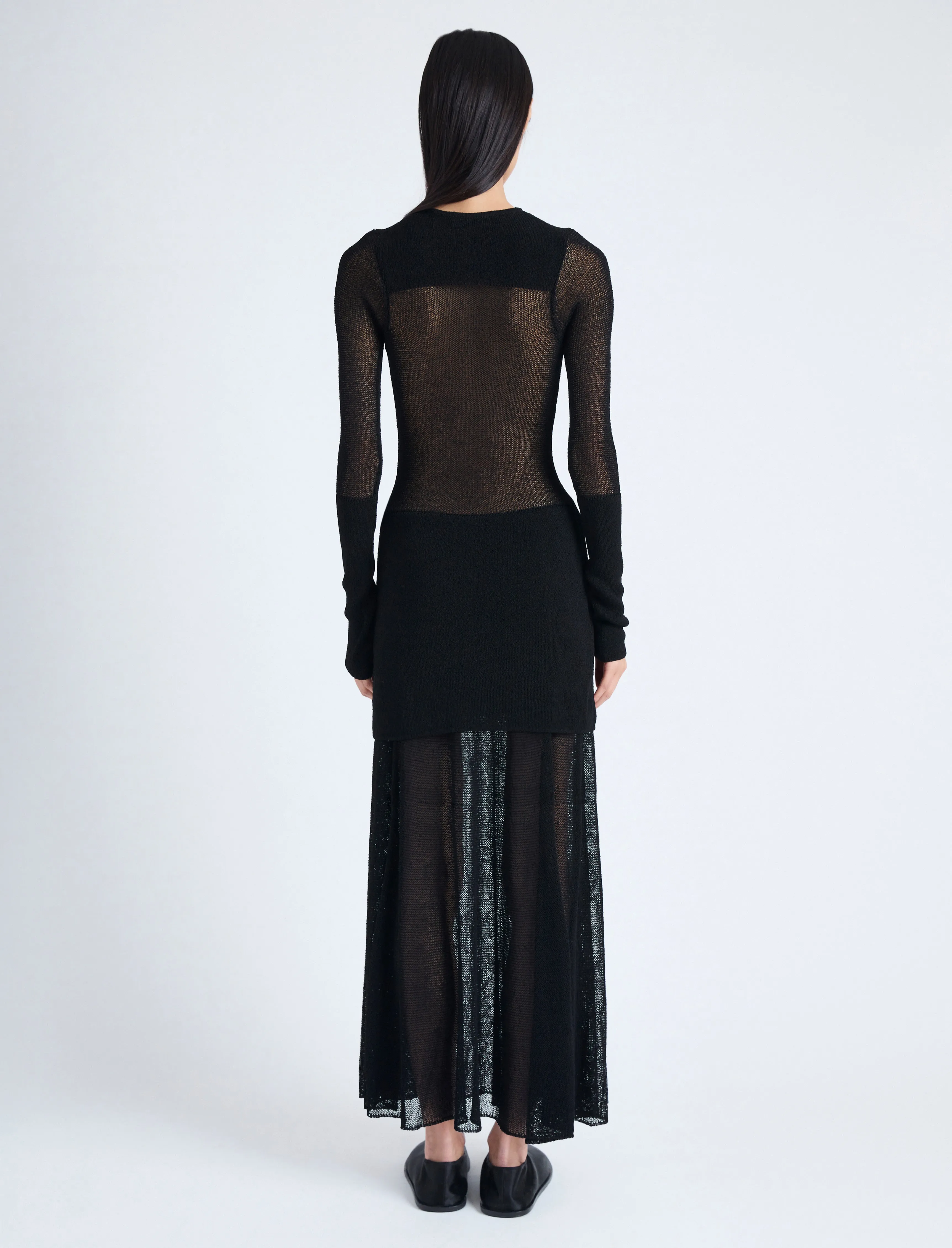 Anita Dress in Knit Sheer Mesh sold by Proenza Schouler product image thumbnail 4