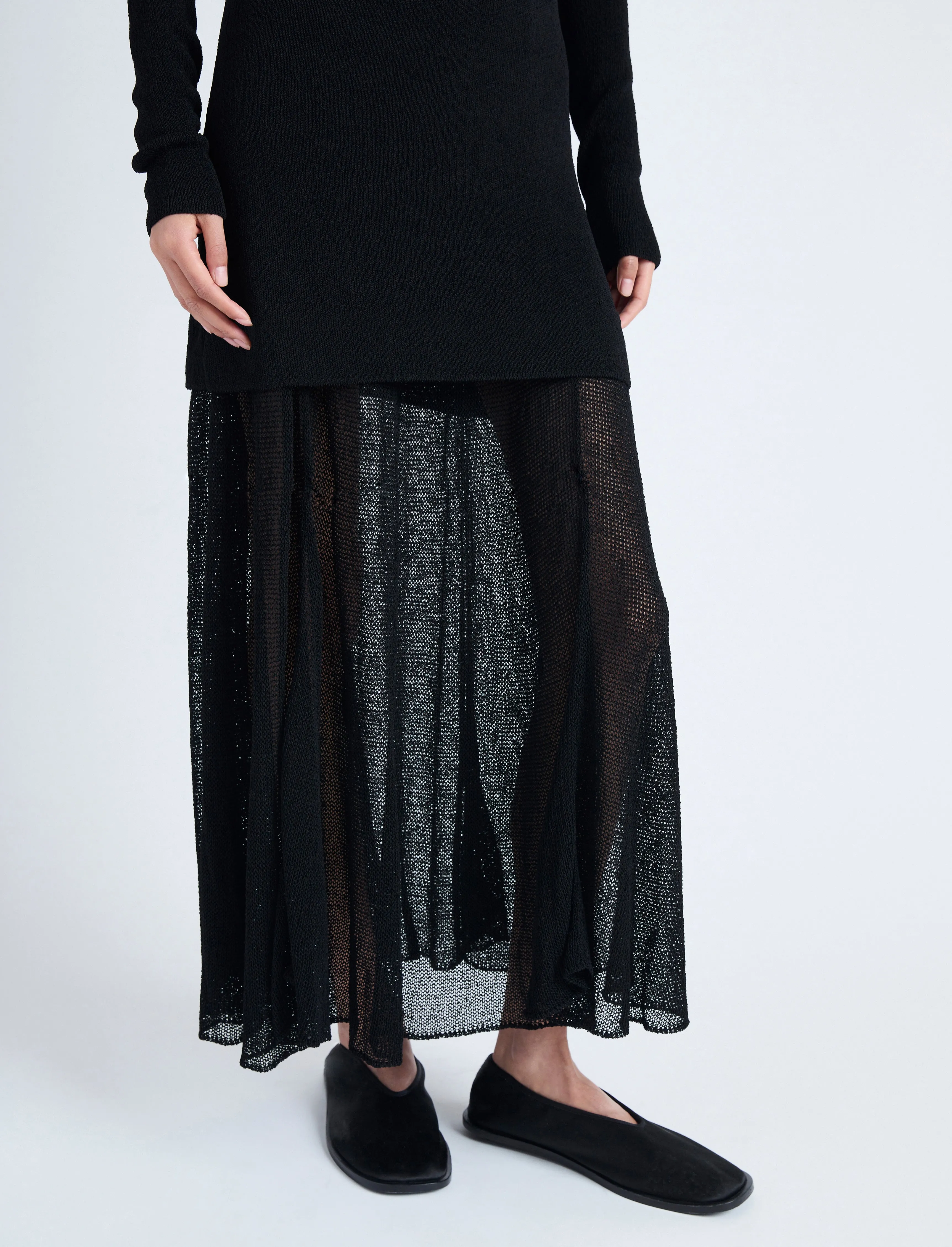 Anita Dress in Knit Sheer Mesh sold by Proenza Schouler product image thumbnail 5