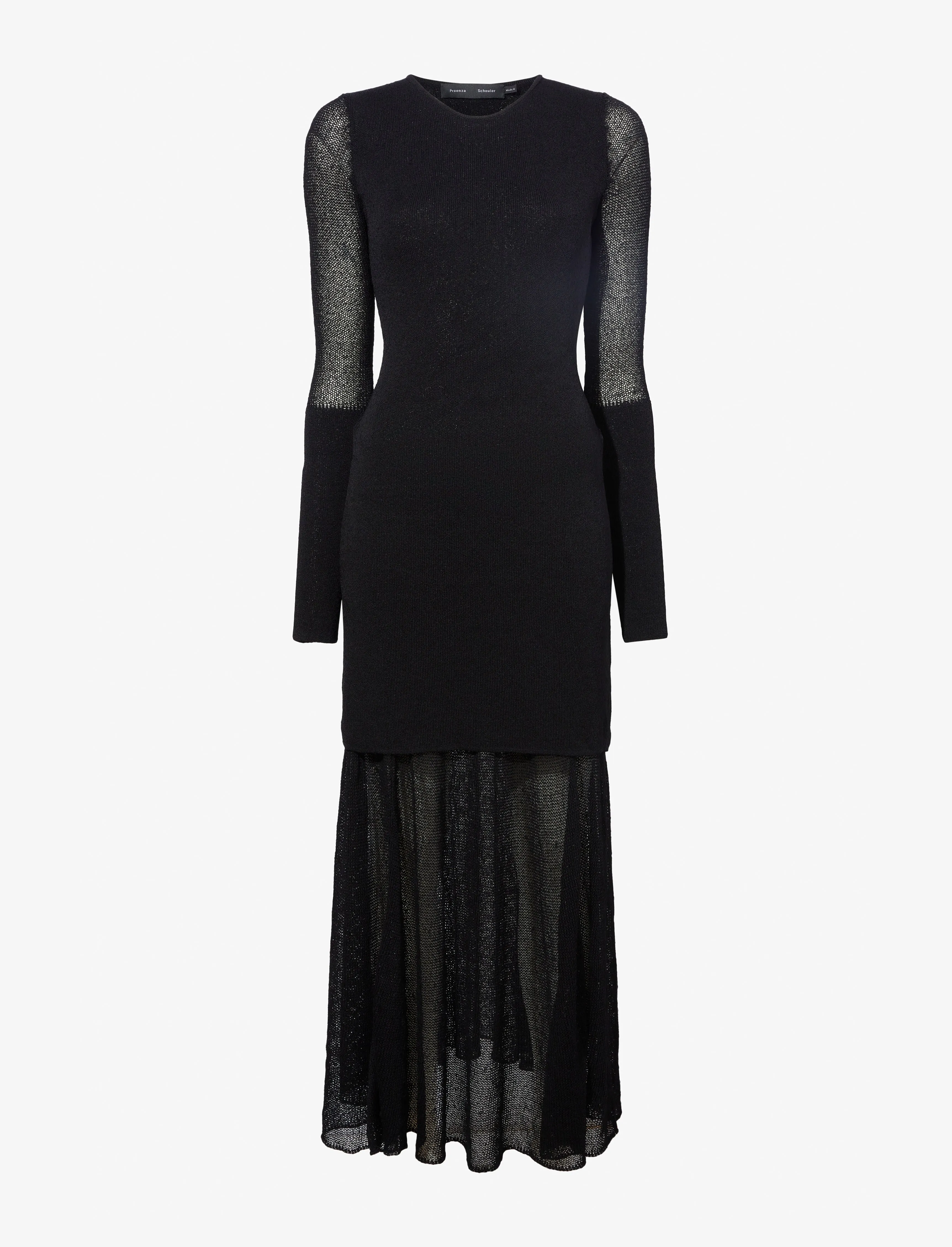 Anita Dress in Knit Sheer Mesh sold by Proenza Schouler