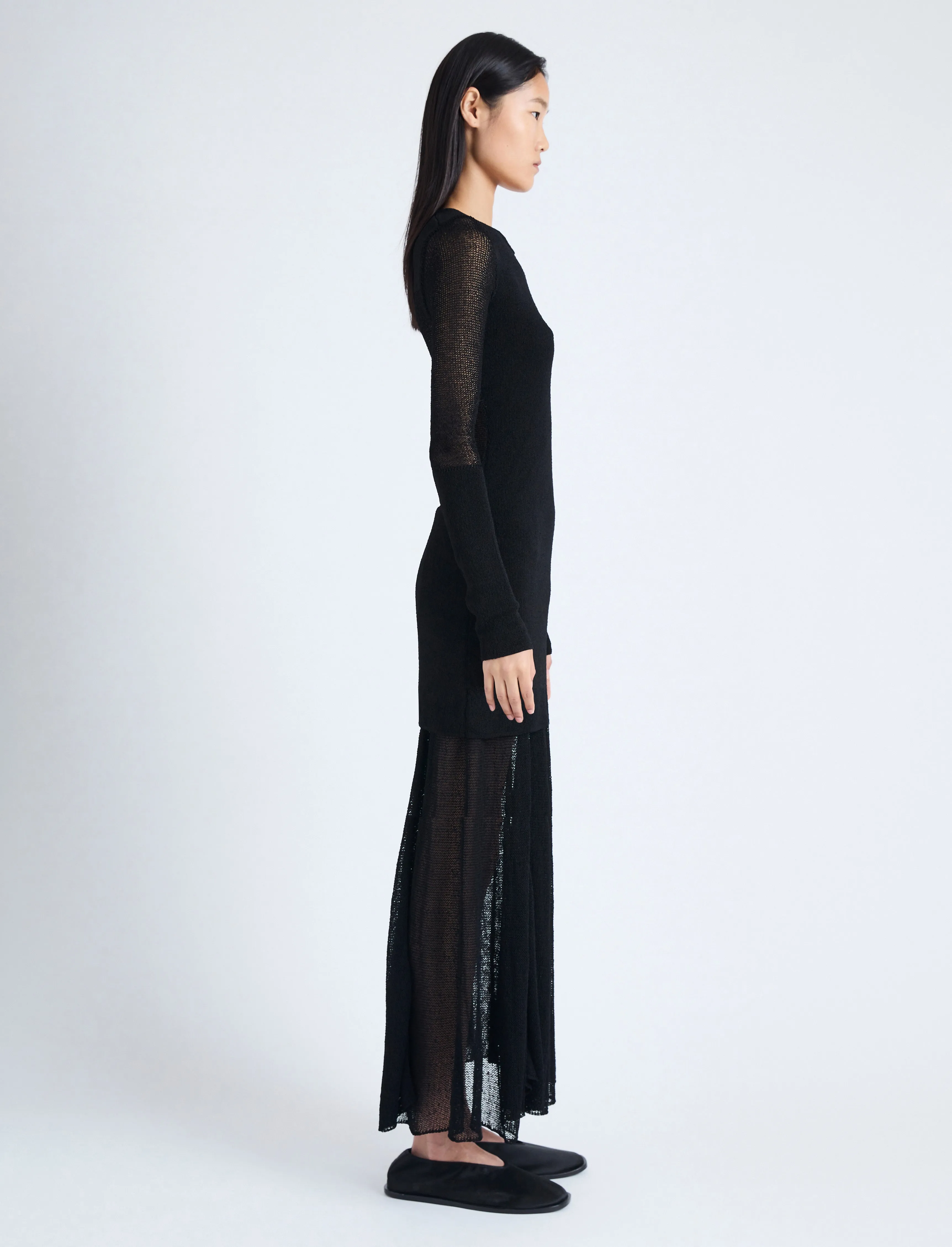 Anita Dress in Knit Sheer Mesh sold by Proenza Schouler product image thumbnail 3