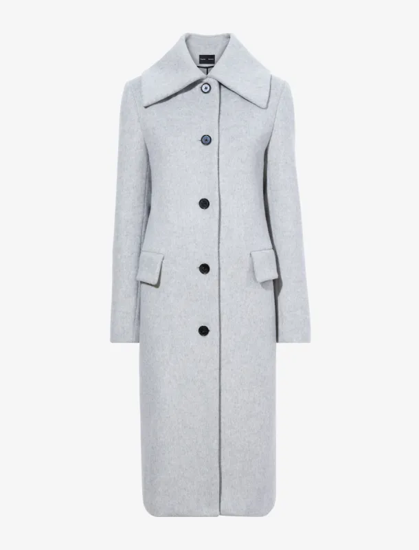 Louise Coat in Wool Cashmere made by Proenza Schouler