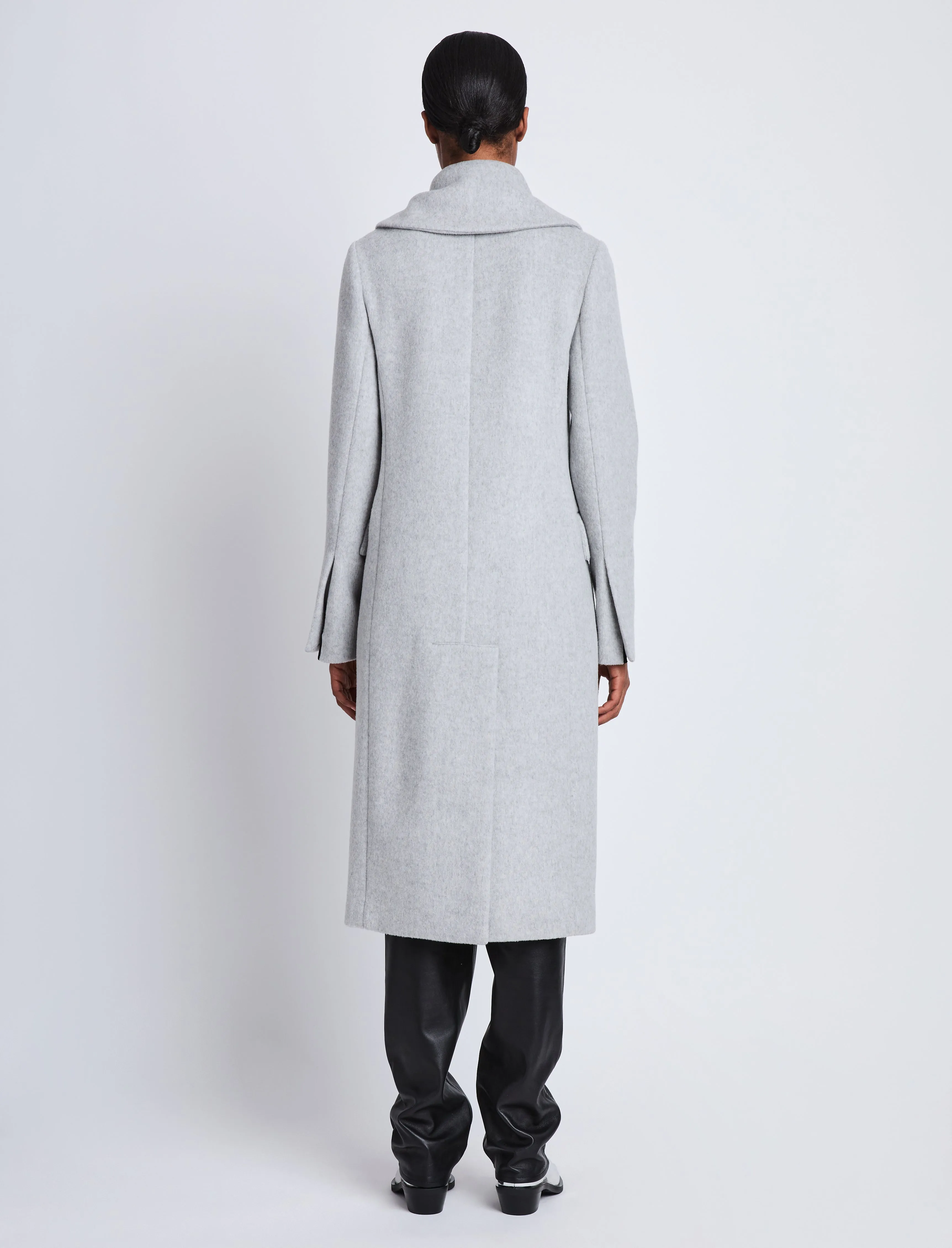 Louise Coat in Wool Cashmere sold by Proenza Schouler product image thumbnail 4