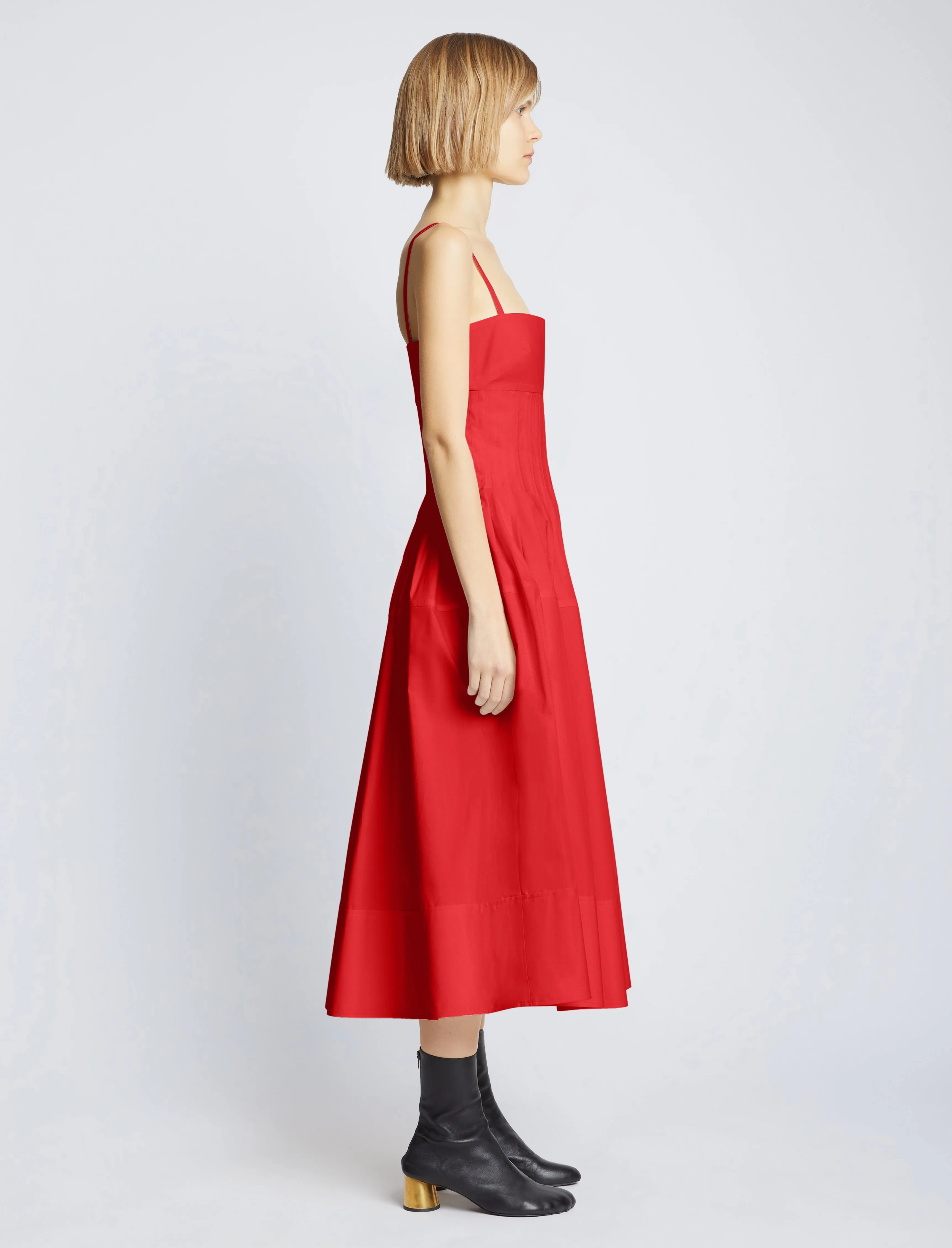 Poplin Pintuck Dress sold by Proenza Schouler product image thumbnail 3