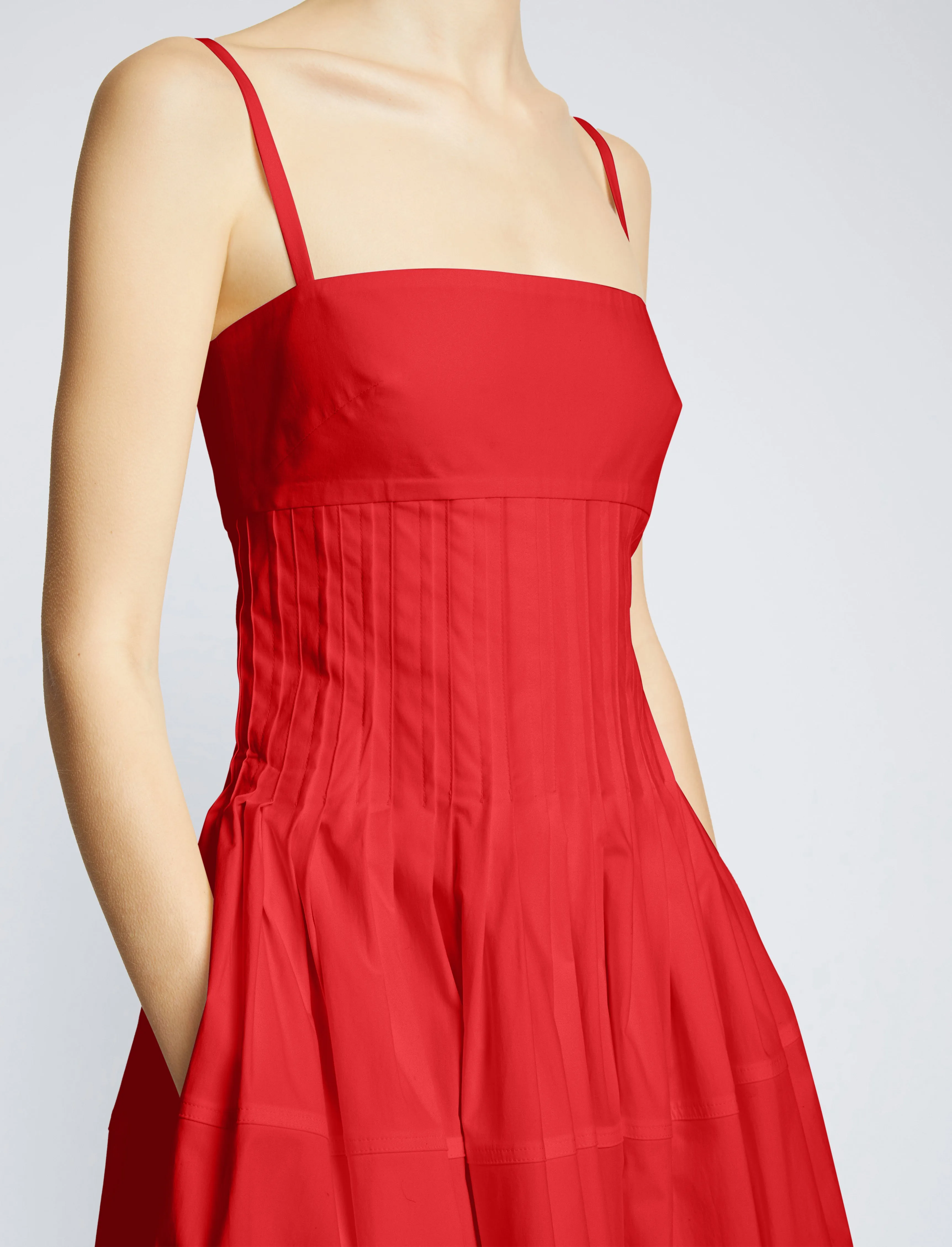 Poplin Pintuck Dress sold by Proenza Schouler product image thumbnail 5