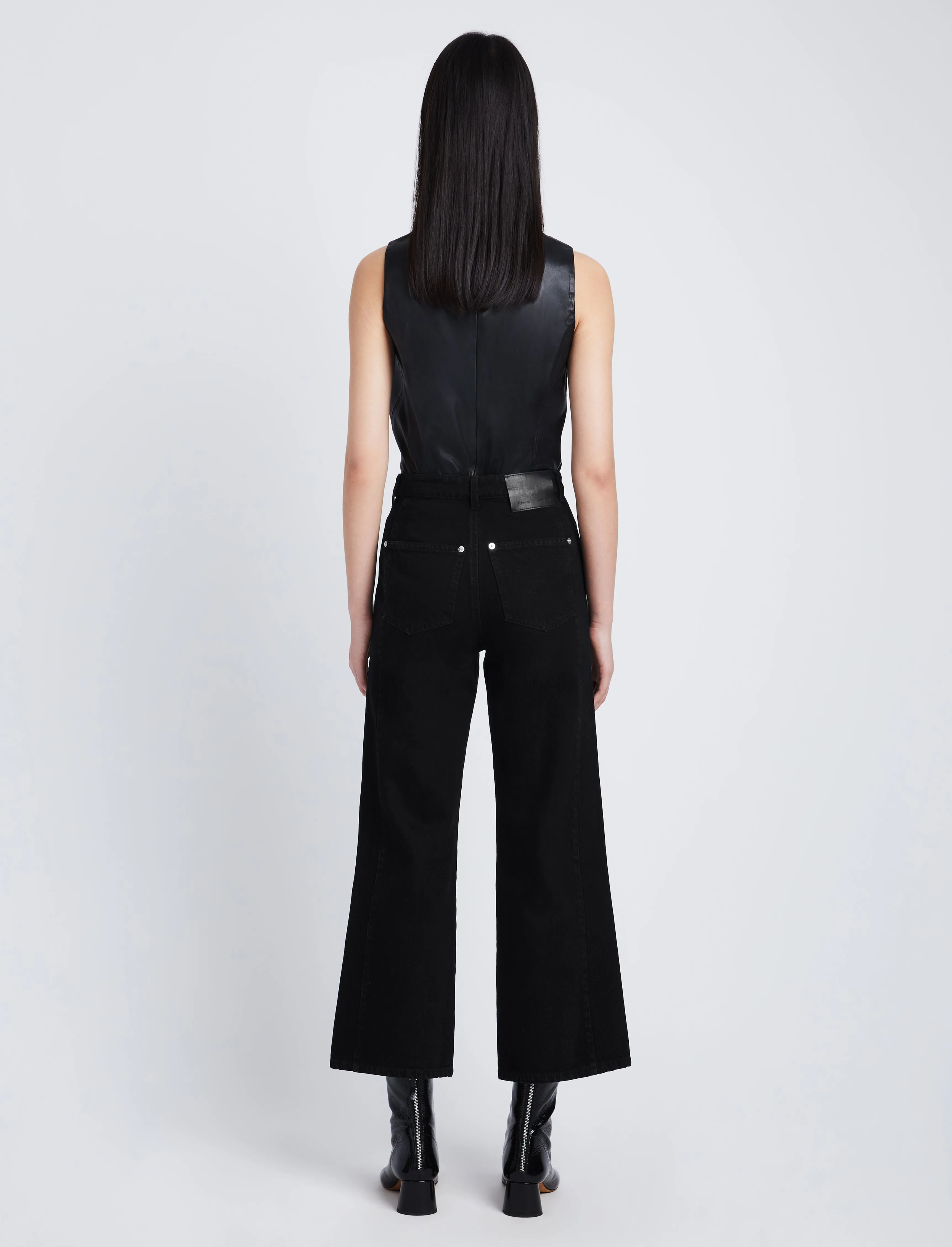 Sadie Denim Pant sold by Proenza Schouler product image thumbnail 4