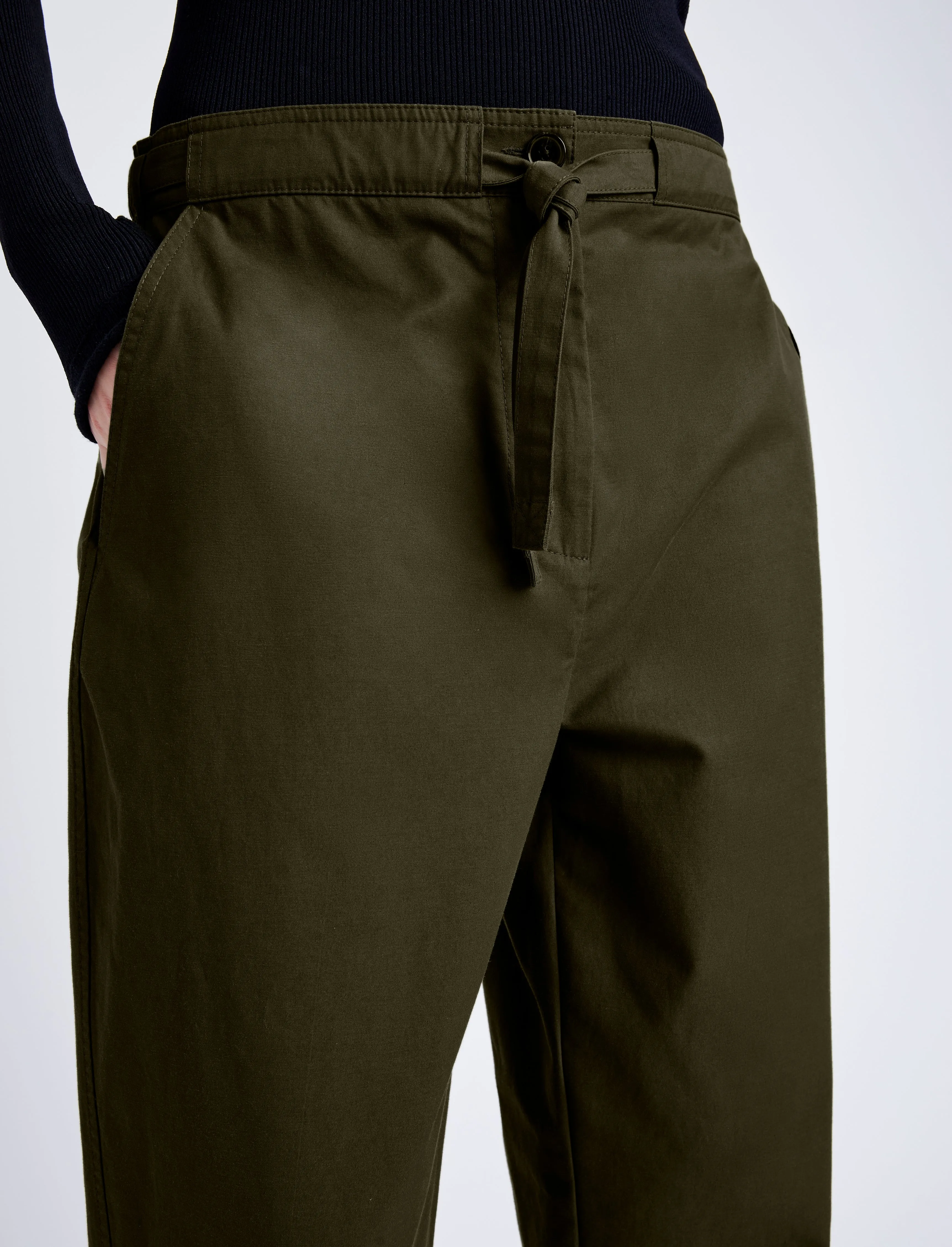 Preston Pant in Tech Cotton sold by Proenza Schouler product image thumbnail 5