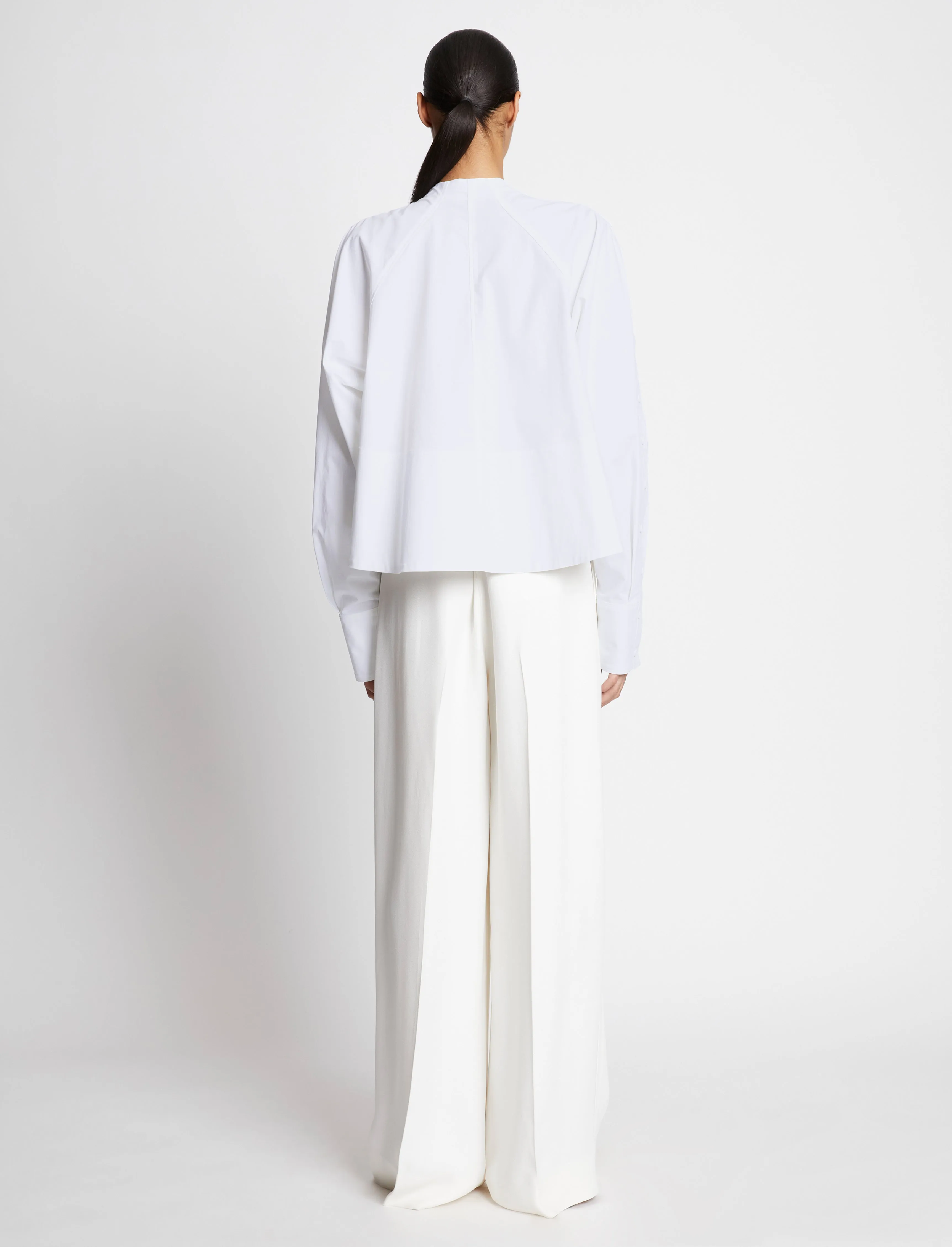 Eco Poplin Blouse sold by Proenza Schouler product image thumbnail 5