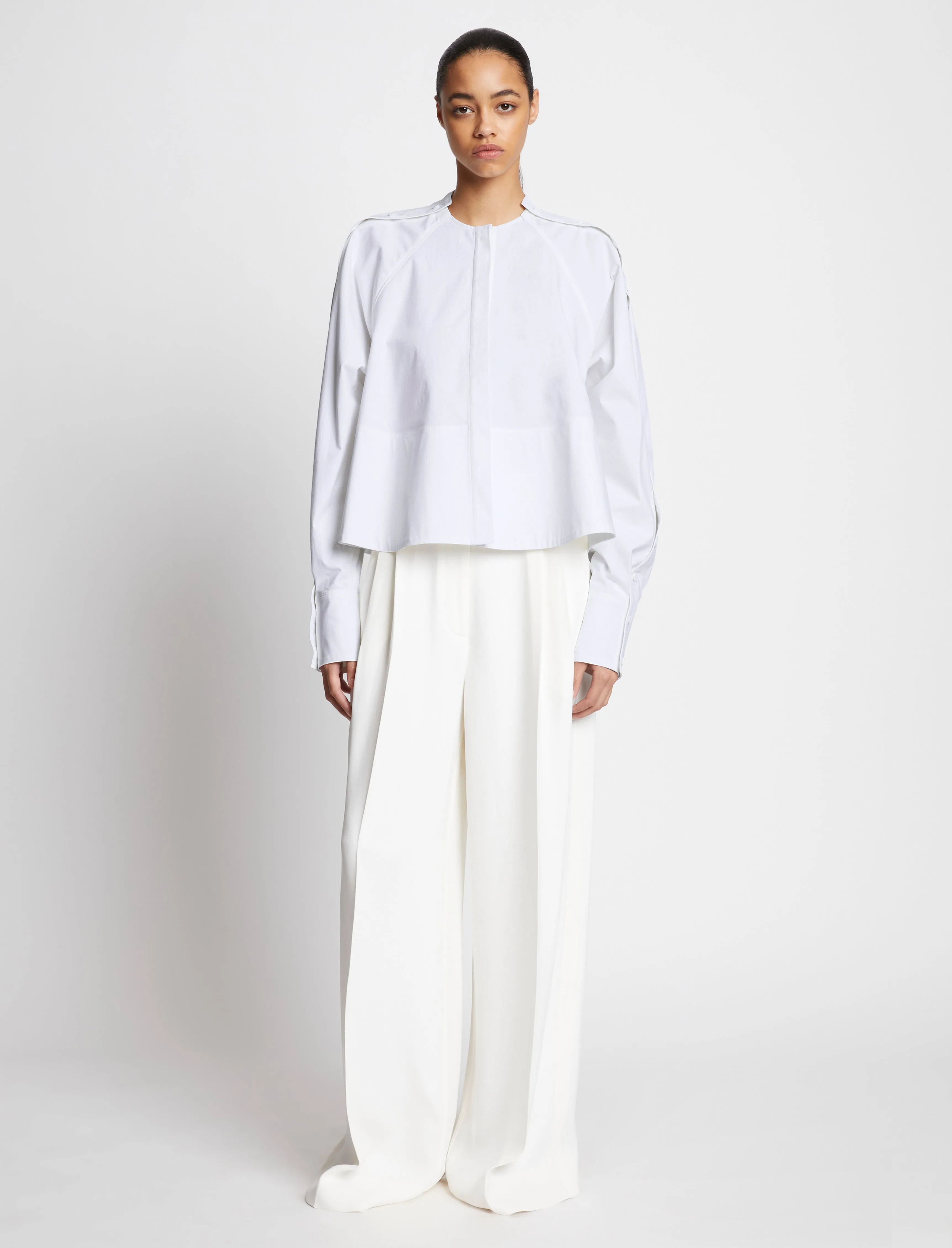 Eco Poplin Blouse sold by Proenza Schouler product image thumbnail 3