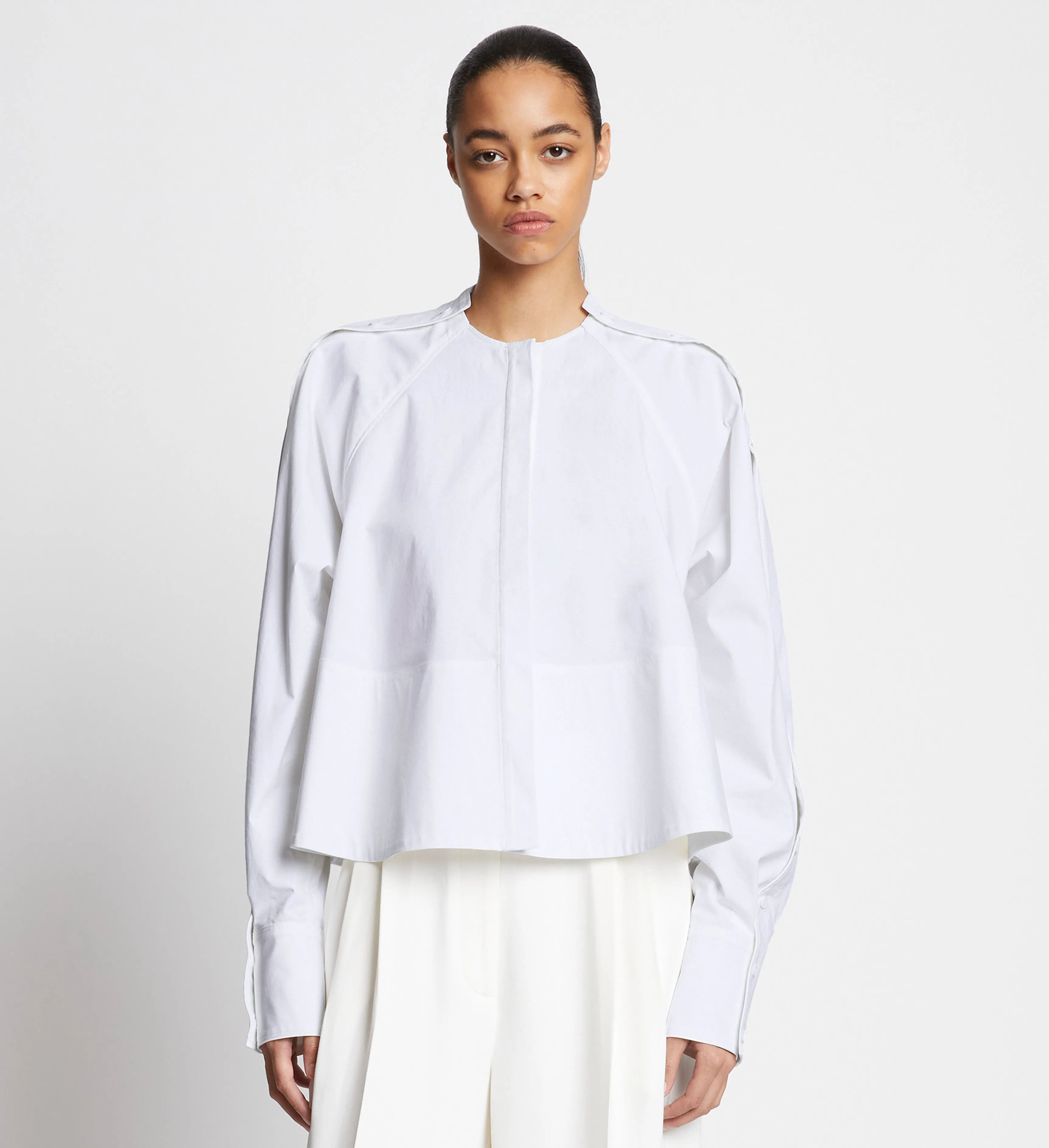 Eco Poplin Blouse sold by Proenza Schouler product image thumbnail 2