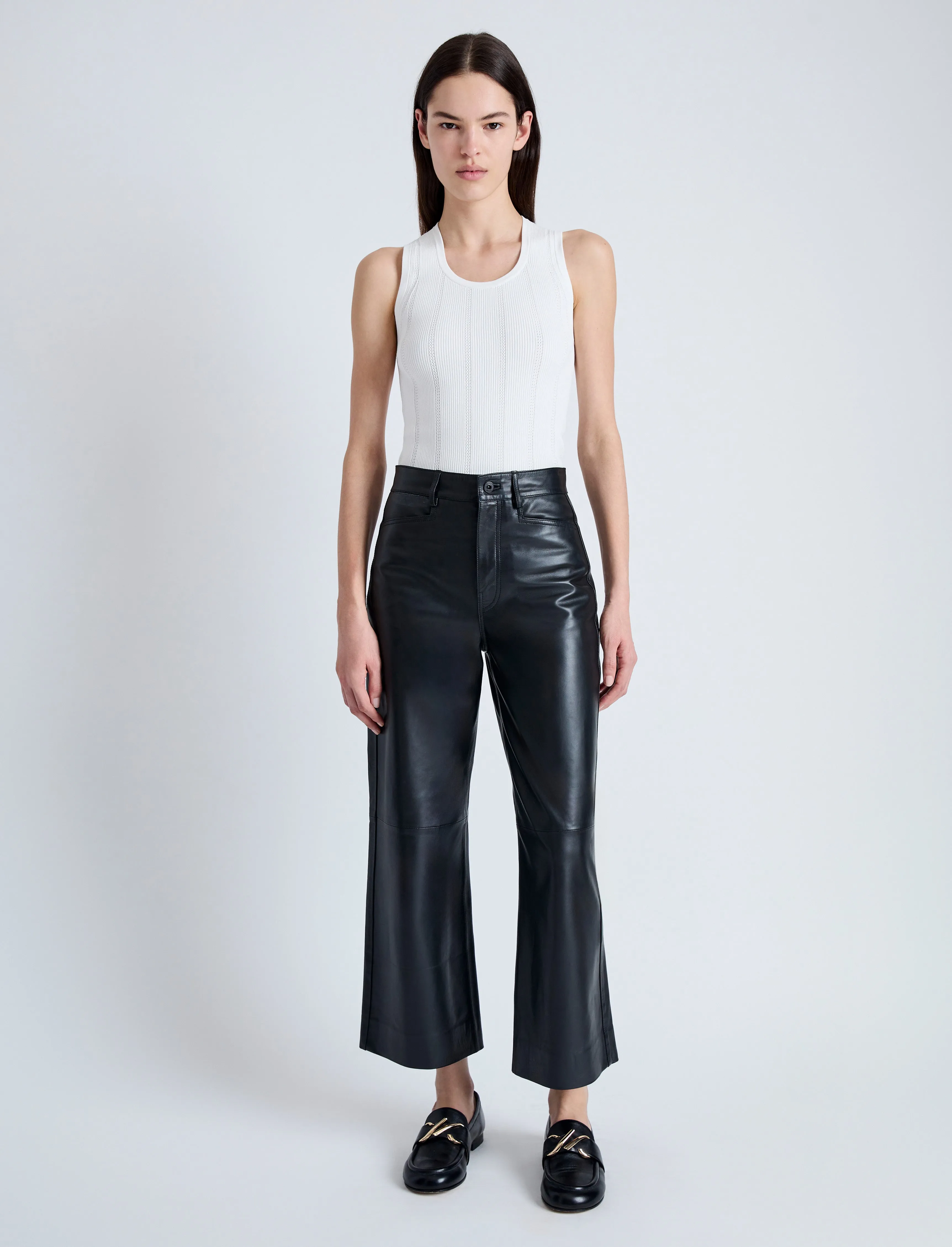 Leather Culottes sold by Proenza Schouler product image thumbnail 2