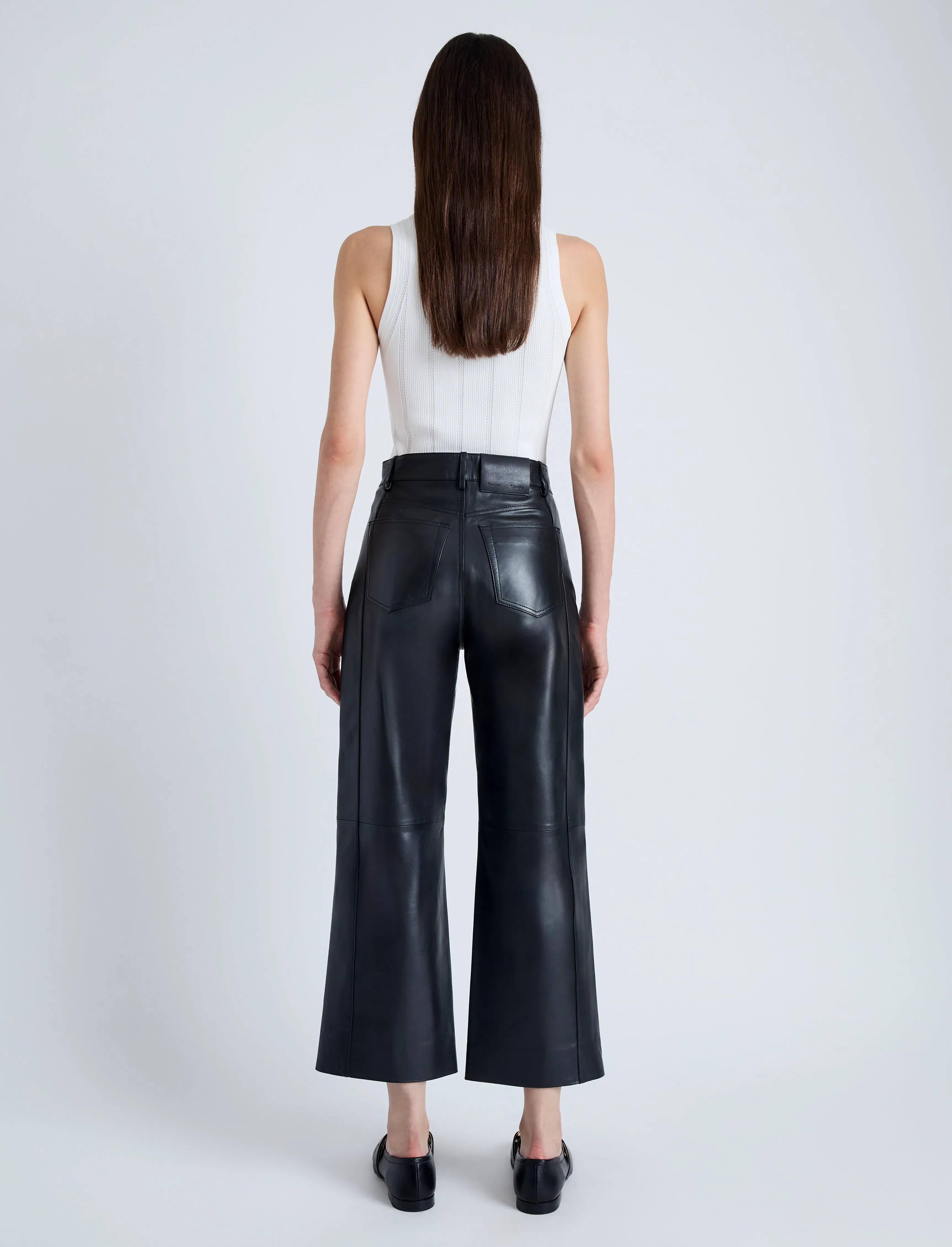 Leather Culottes sold by Proenza Schouler product image thumbnail 4