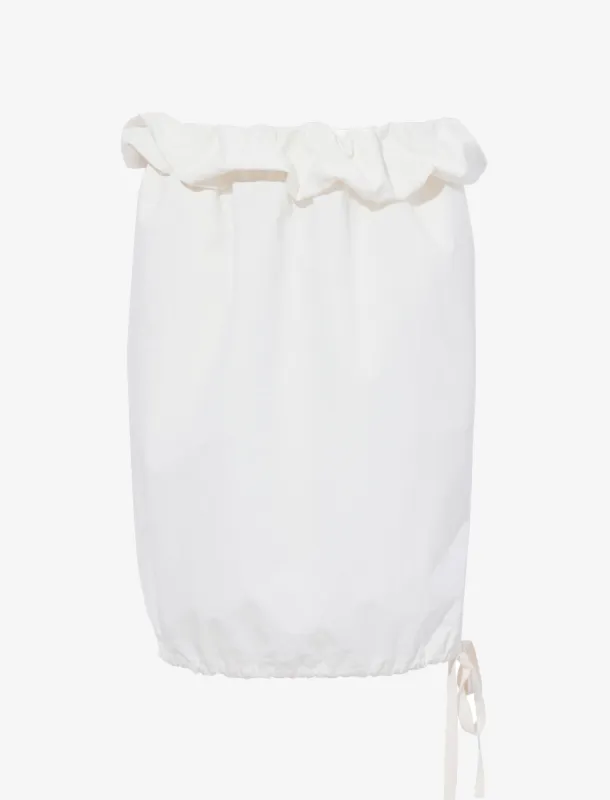 Hayley Skirt in Lightweight Crinkle Poplin sold by Proenza Schouler