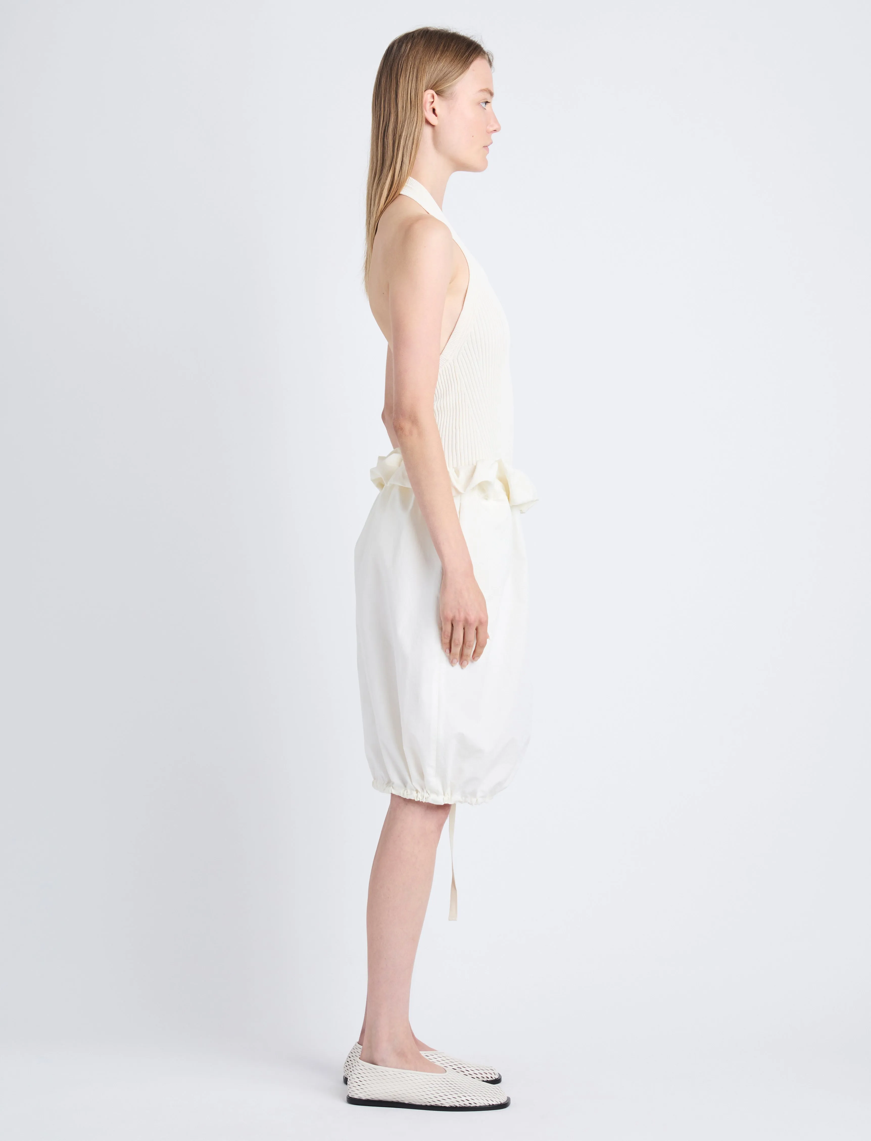 Hayley Skirt in Lightweight Crinkle Poplin sold by Proenza Schouler product image thumbnail 3