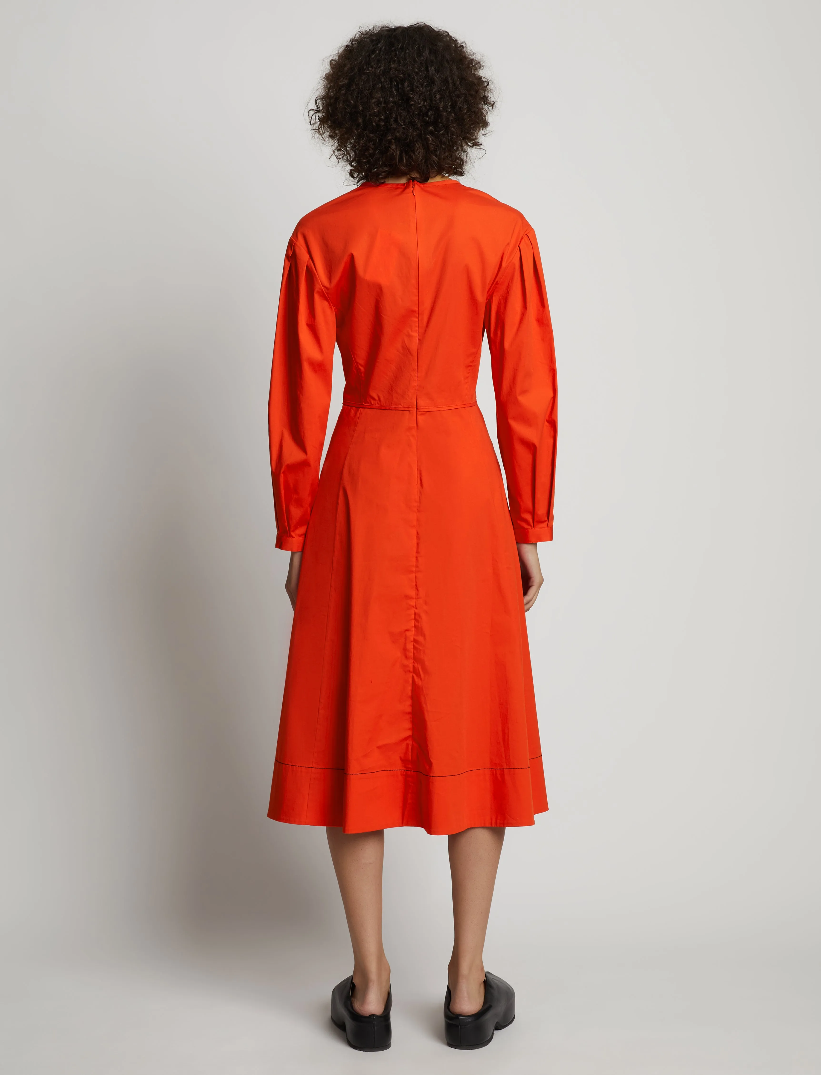V-Neck Poplin Dress sold by Proenza Schouler product image thumbnail 4