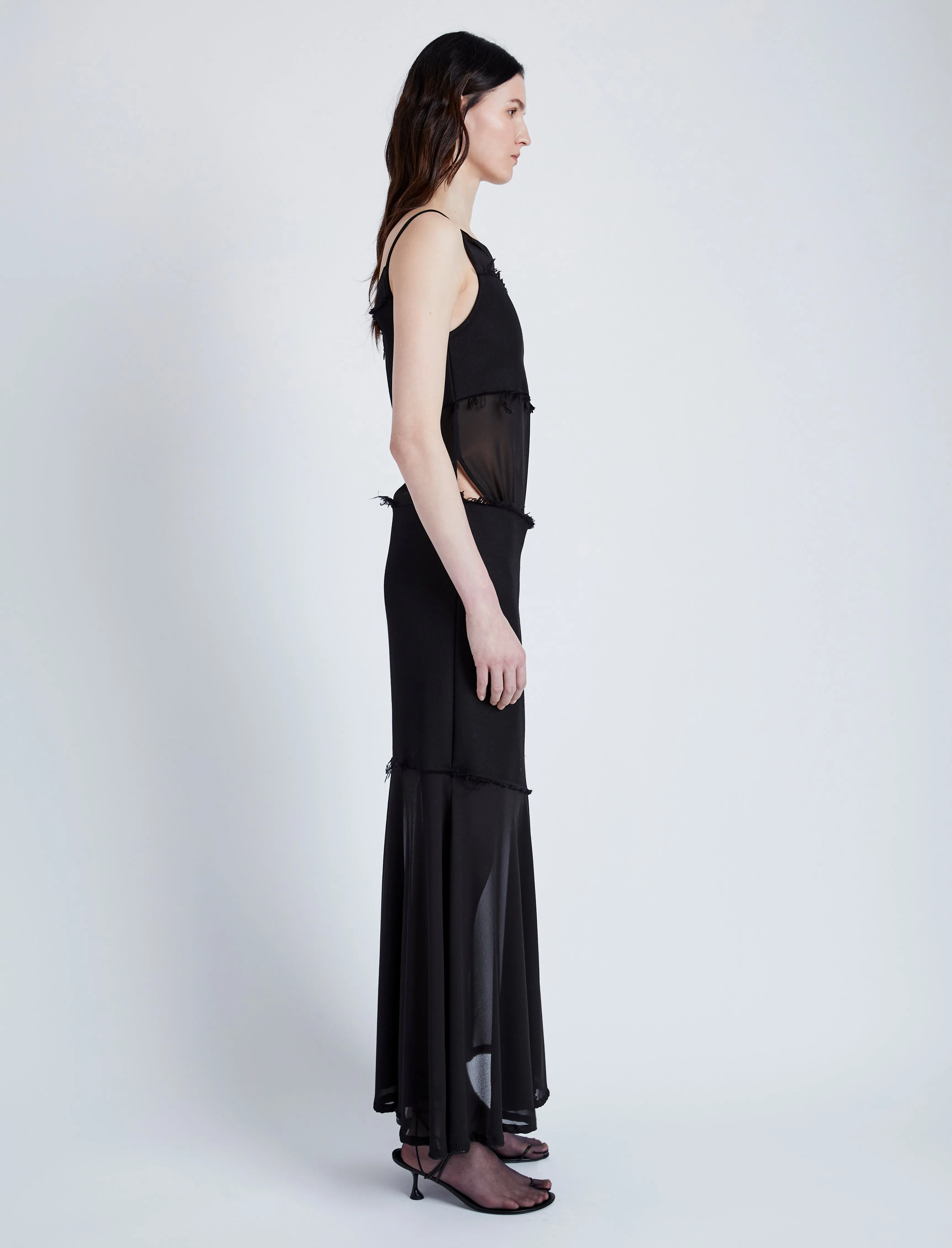 Dani Dress in Chiffon sold by Proenza Schouler product image thumbnail 3