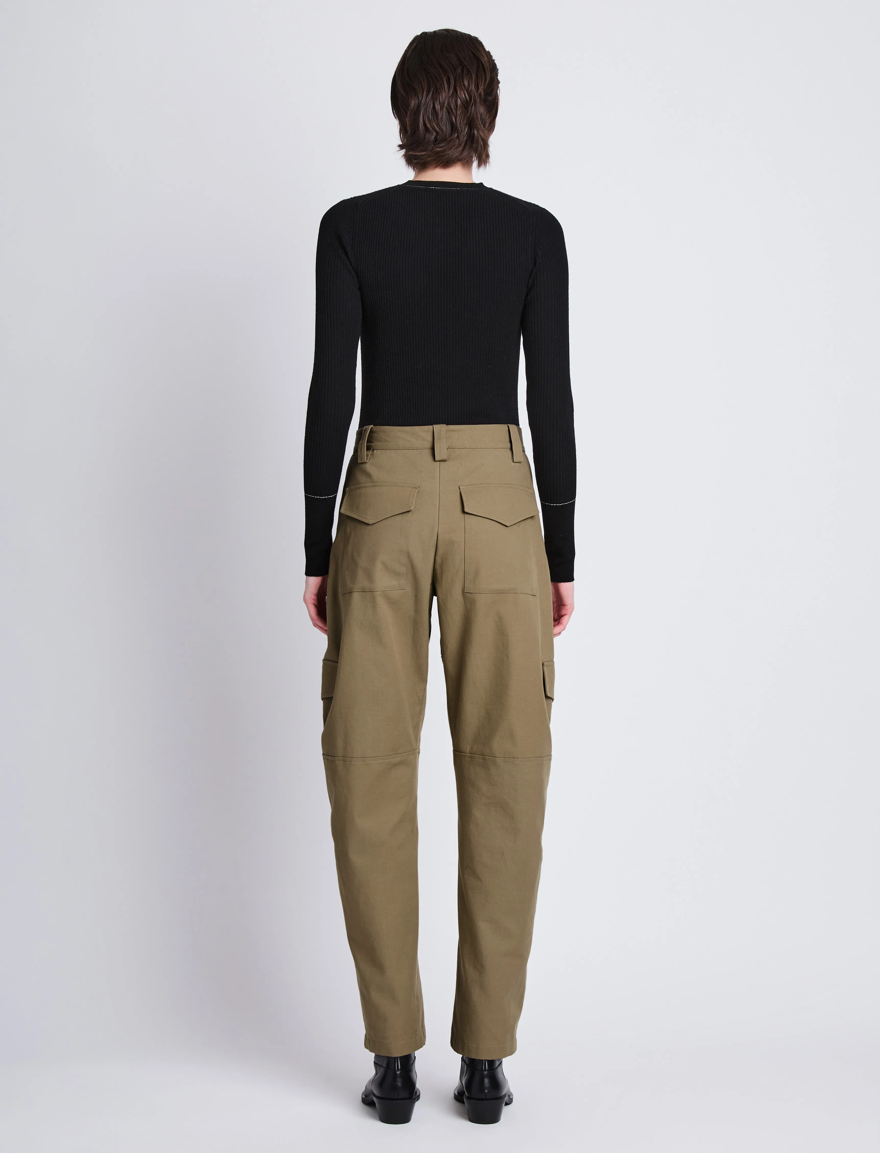 Jackson Cargo Pant in Cotton Twill sold by Proenza Schouler product image thumbnail 4