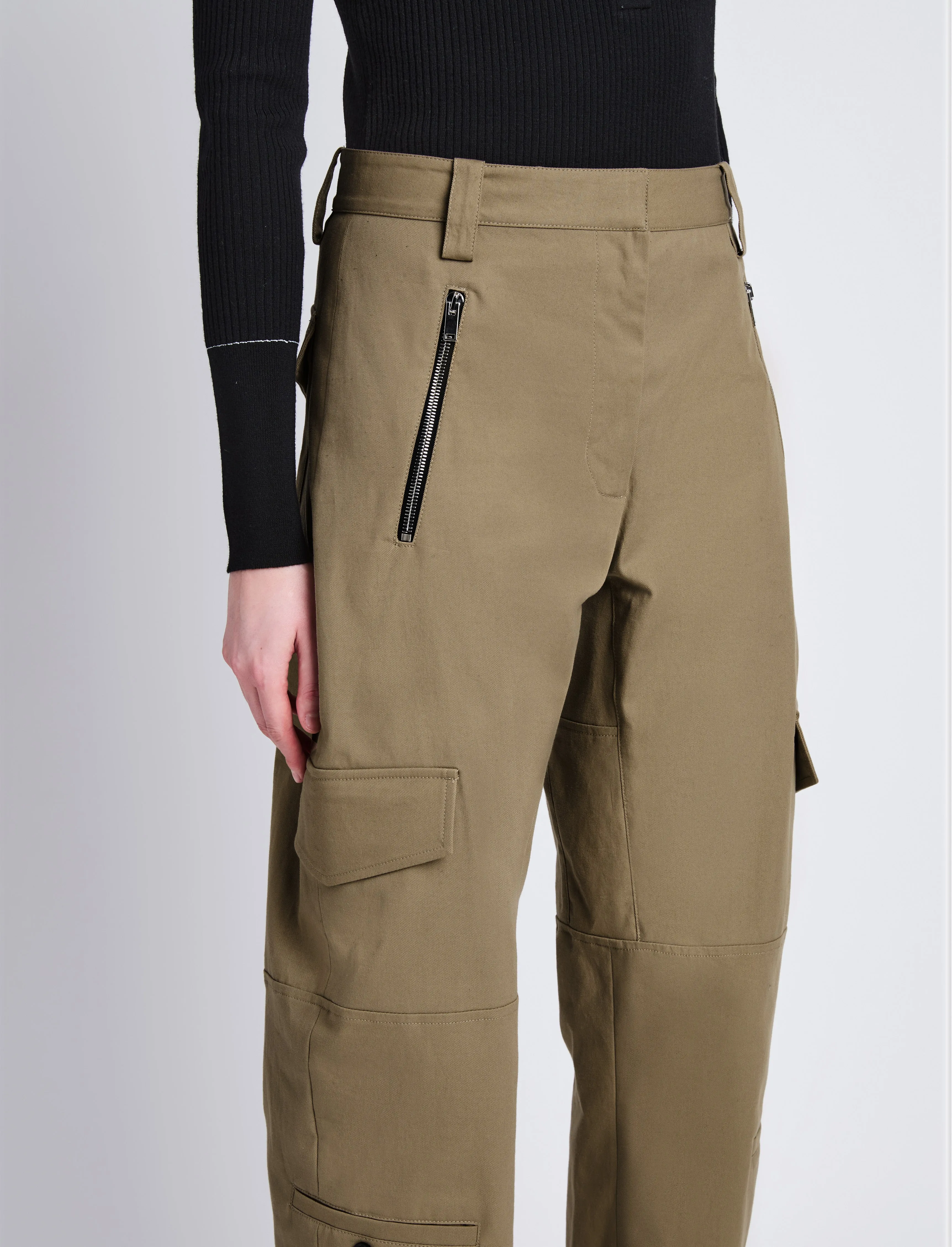 Jackson Cargo Pant in Cotton Twill sold by Proenza Schouler product image thumbnail 5
