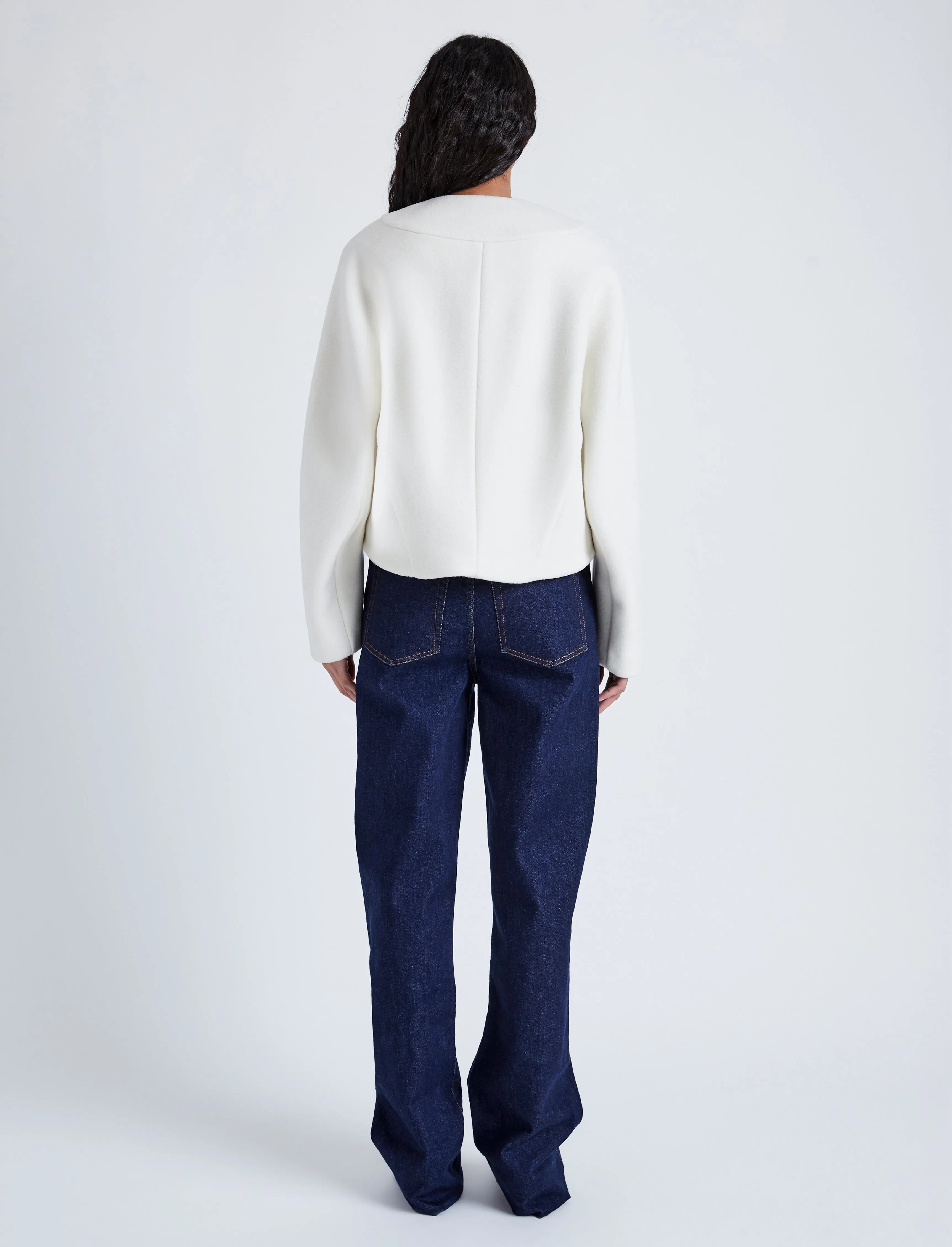 Mona Jacket in Eco DoubleFace Wool sold by Proenza Schouler product image thumbnail 5