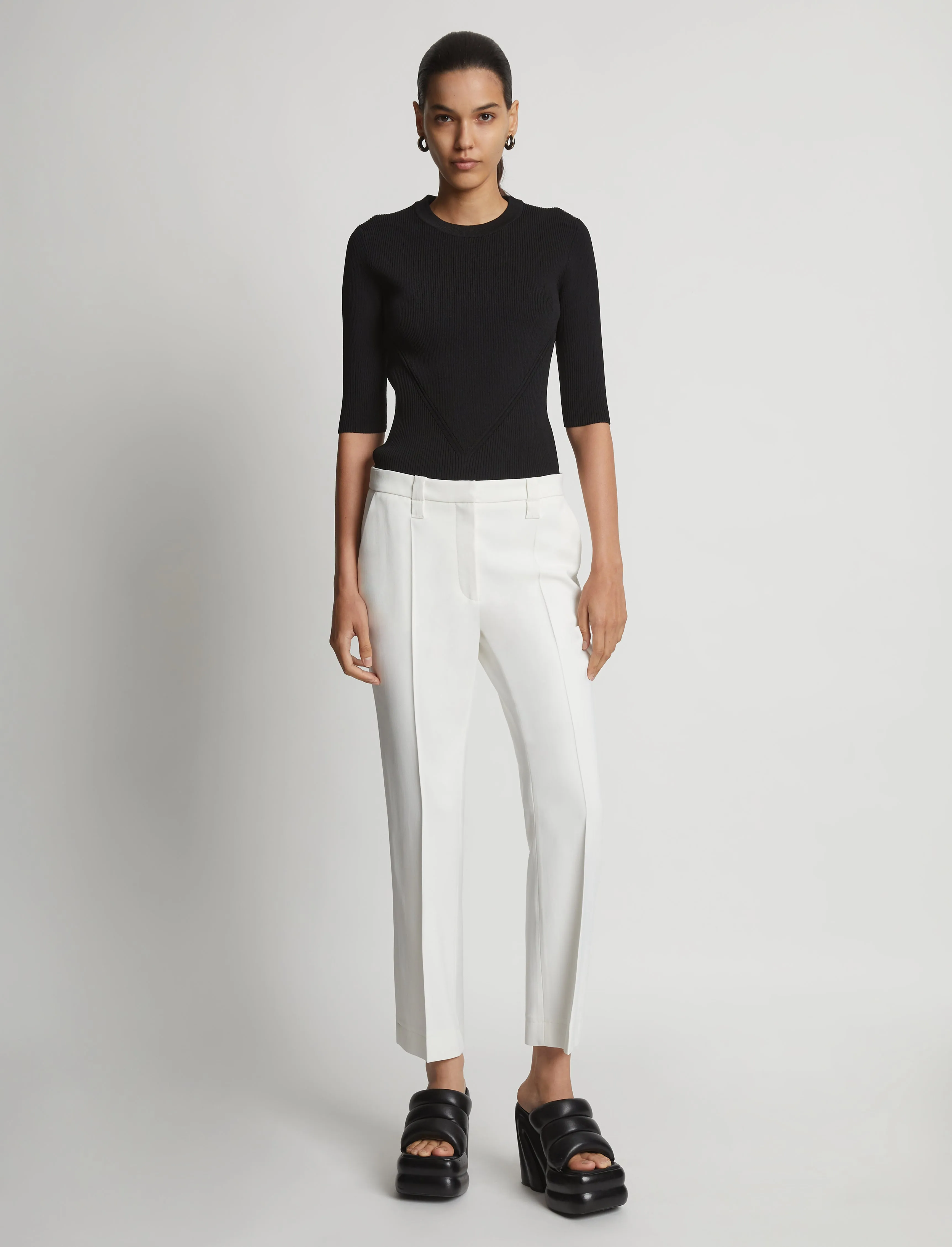 Viscose Suiting Straight Pants sold by Proenza Schouler product image thumbnail 2