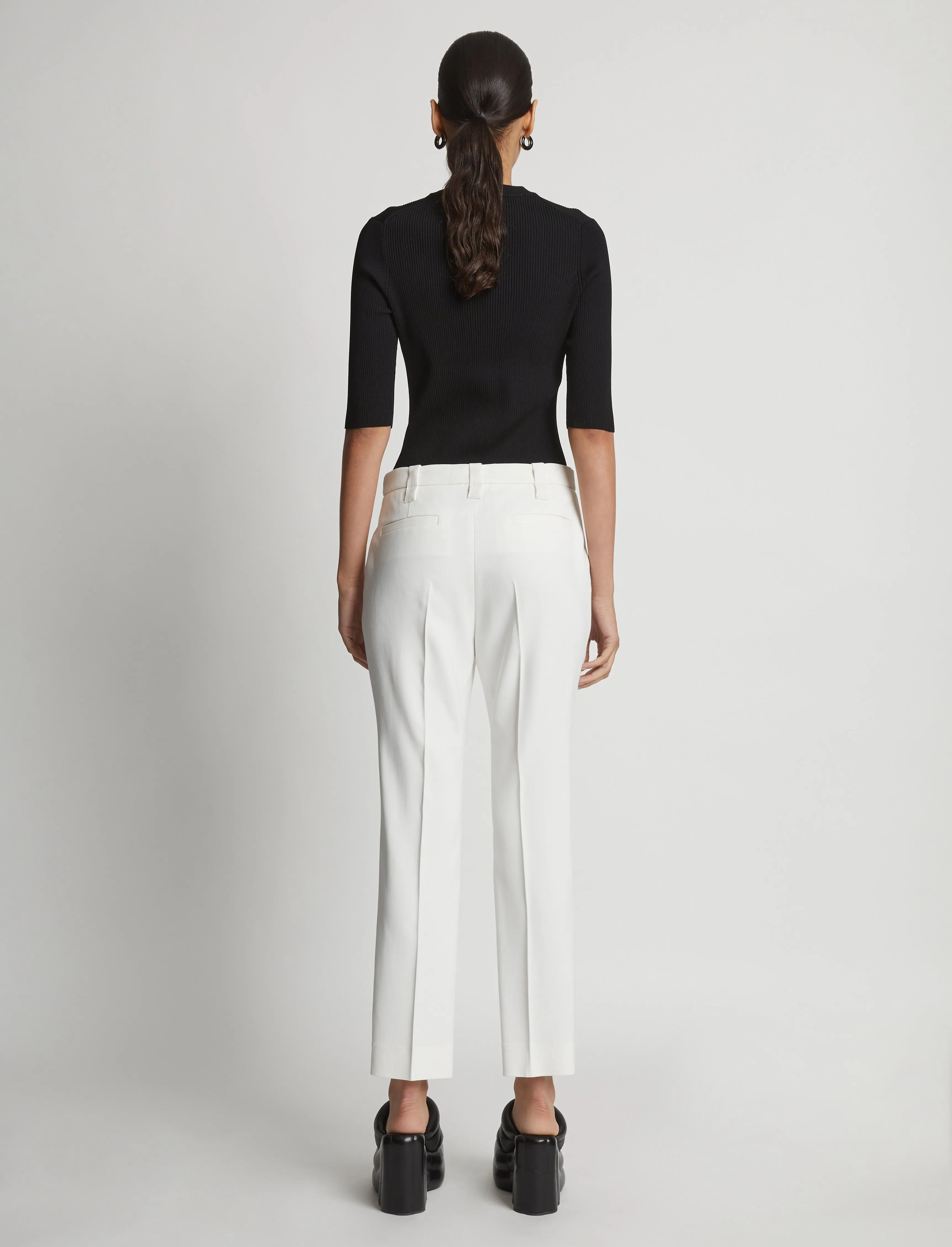 Viscose Suiting Straight Pants sold by Proenza Schouler product image thumbnail 4