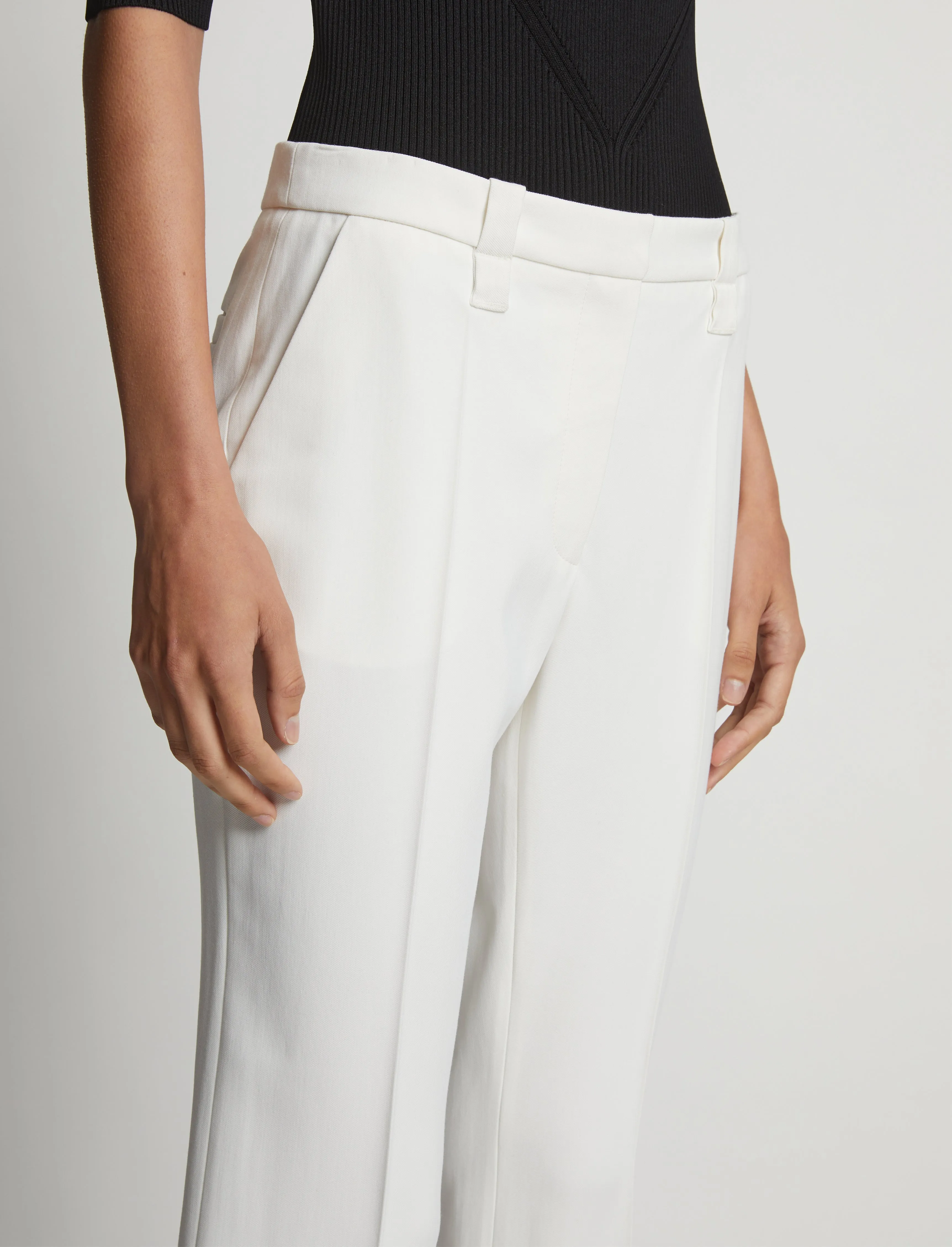 Viscose Suiting Straight Pants sold by Proenza Schouler product image thumbnail 5