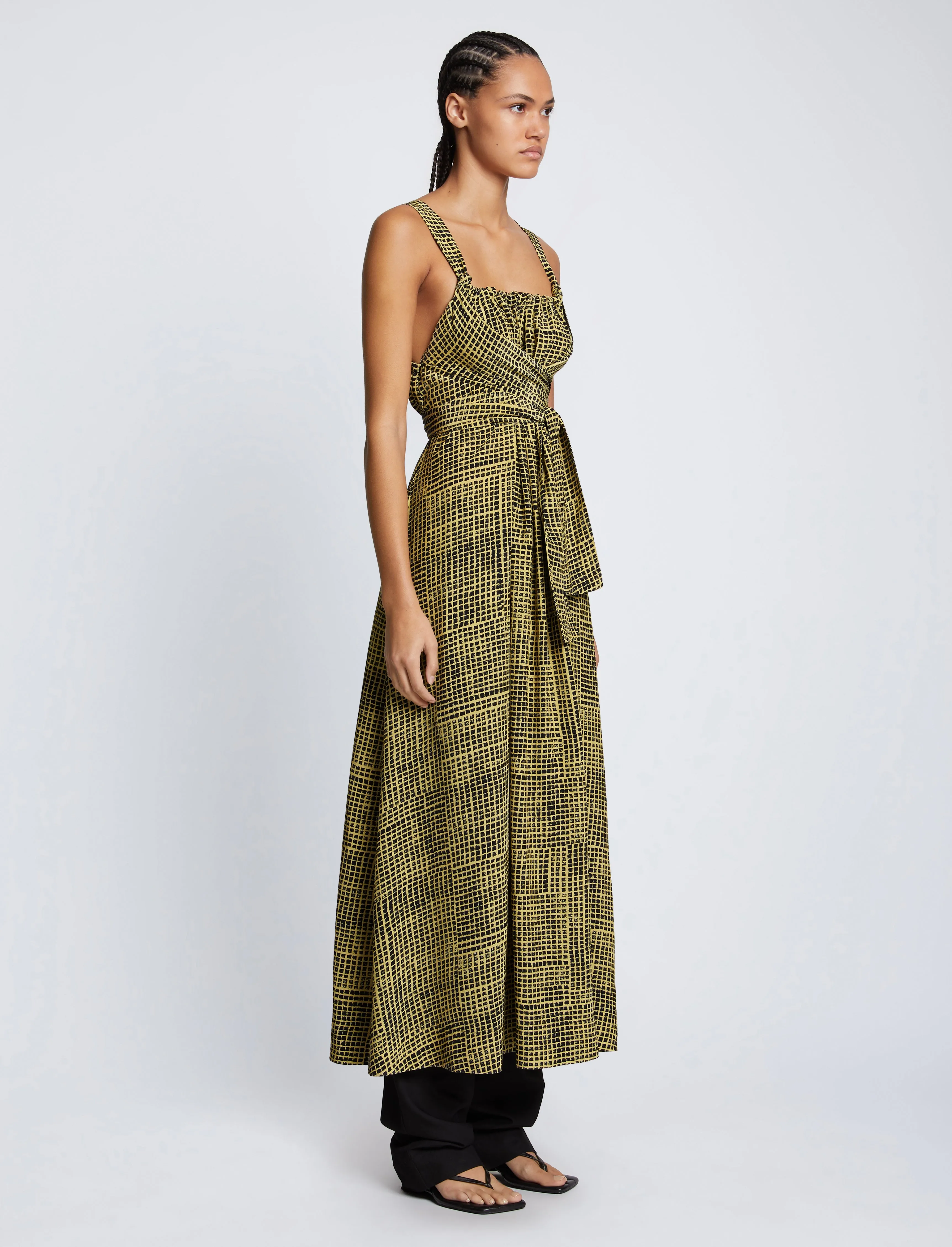 Viscose Flou Wrap Dress sold by Proenza Schouler product image thumbnail 3